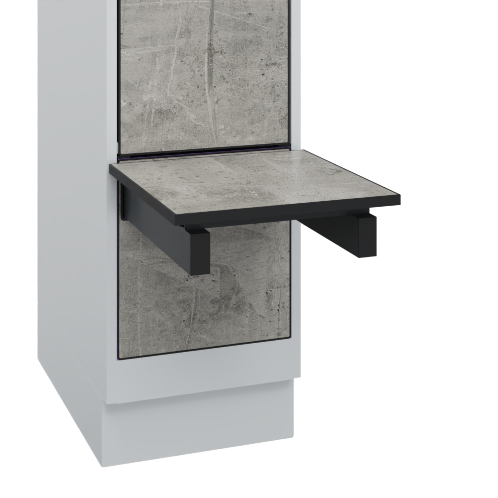C+P Spind Evolo PLUS, Bank, 1 Abteil, 1950x300x815mm