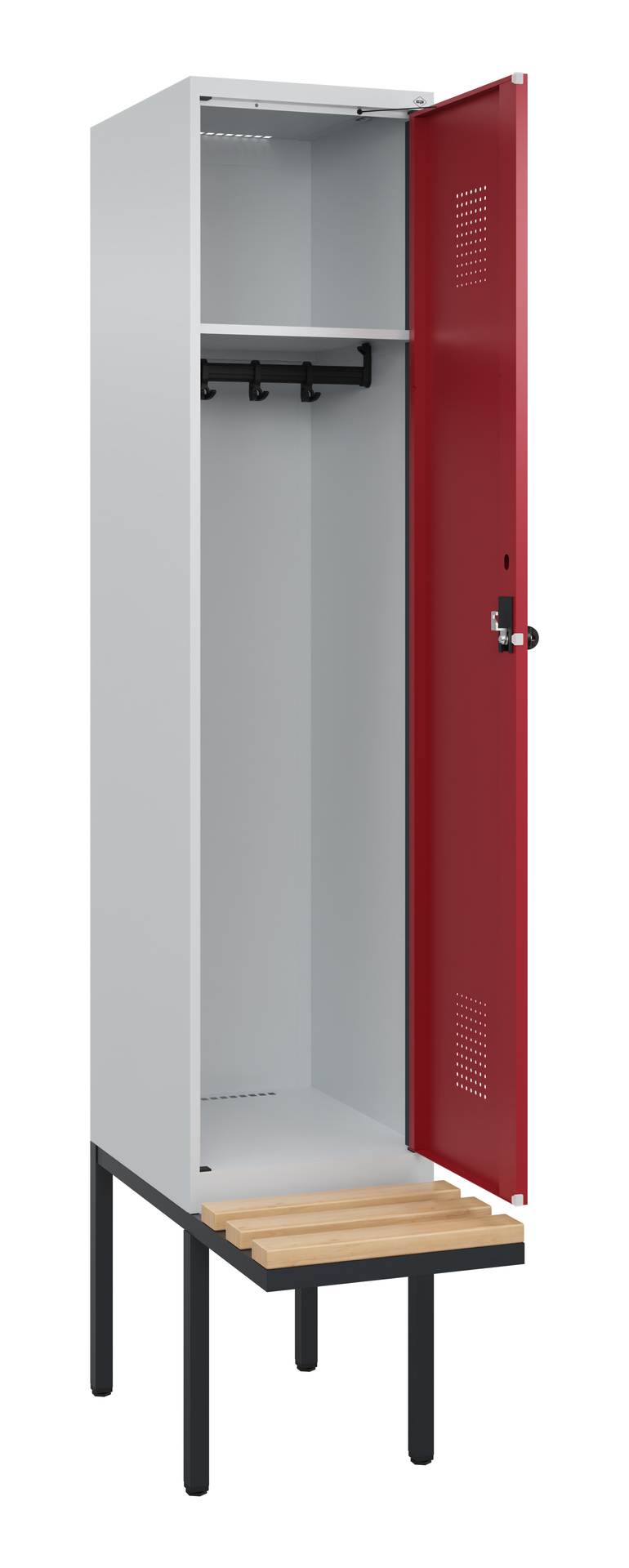 C+P Spind Evolo PLUS, Bank, 1 Abteile, 2120x400x81