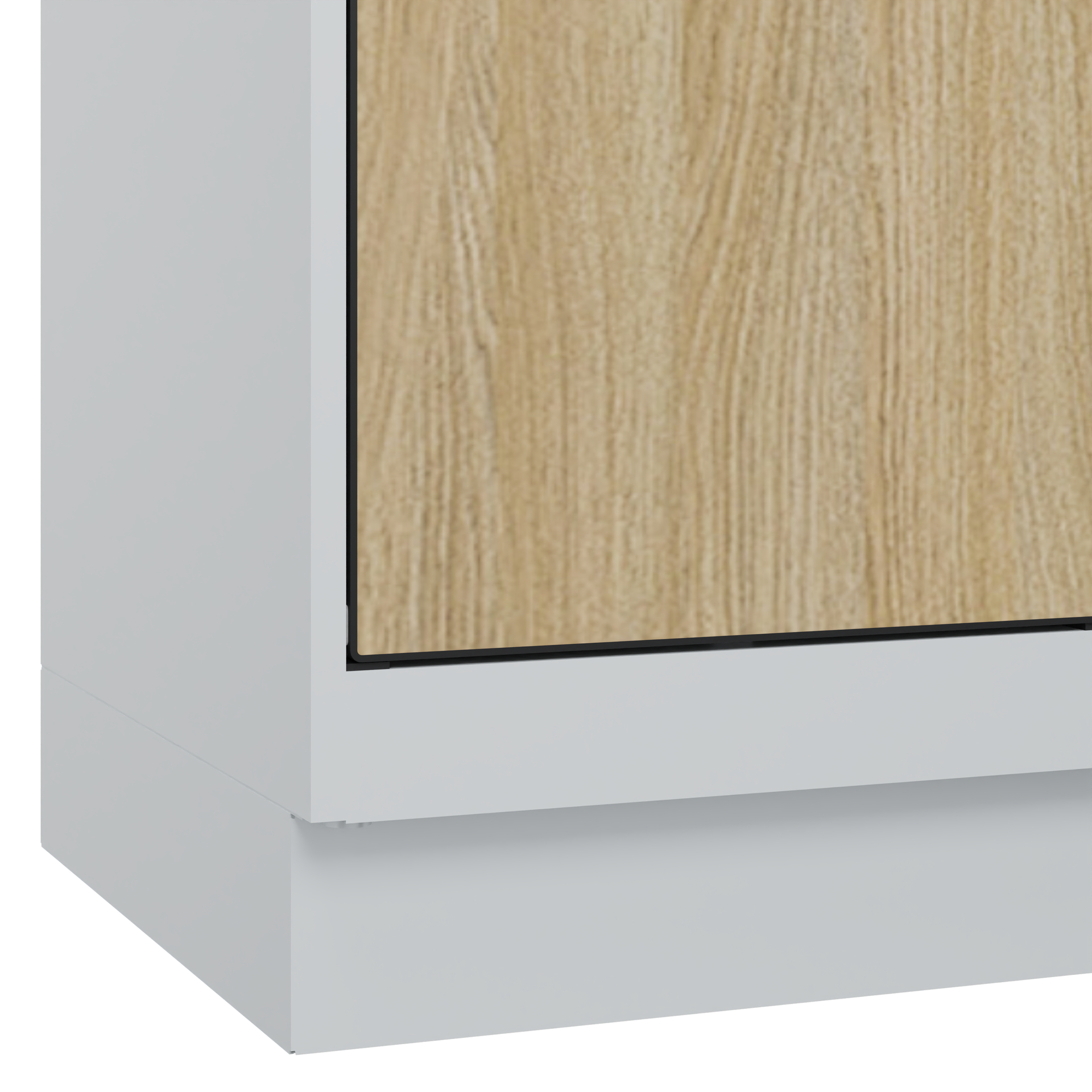 C+P Schlie�fachschrank Evolo PLUS, Sockel, 5 F�cher, 1950x400x500mm