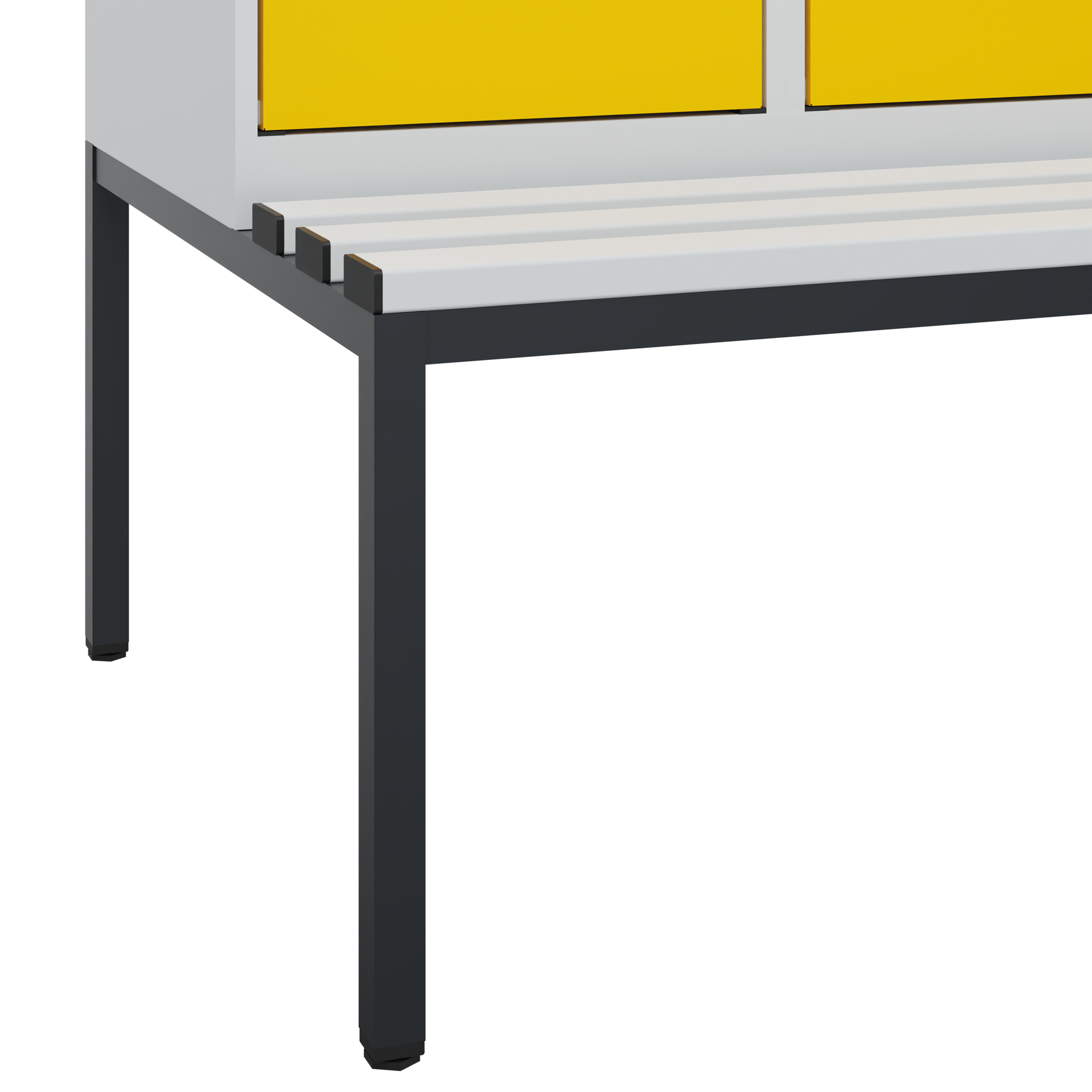 C+P Doppelstock-Spind Evolo PLUS, Bank, 6 Fächer, 