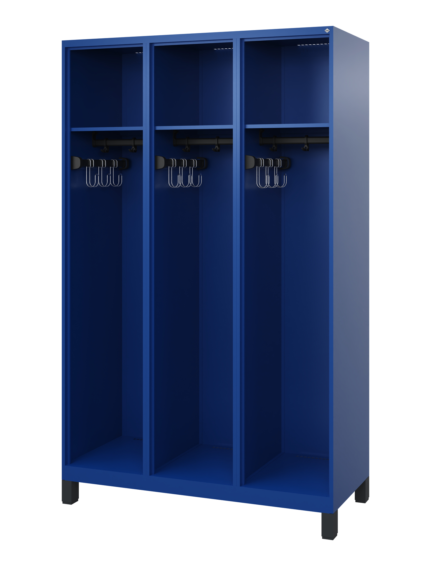 C+P Feuerwehrspind Expert, 4 Abteile, 1850x1200x50