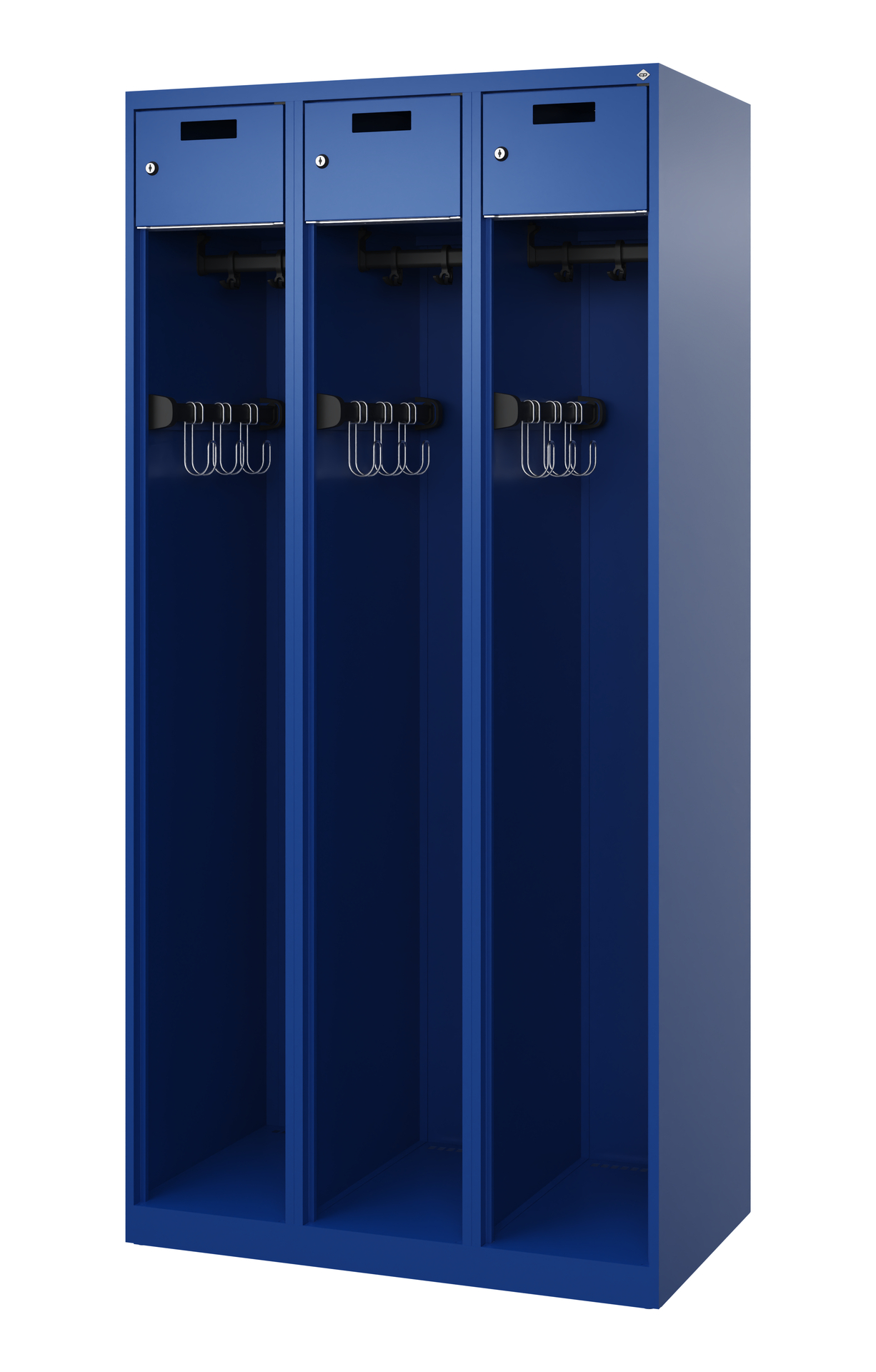 C+P Feuerwehrspind Praktus, 3 Abteile, 1850x900x50