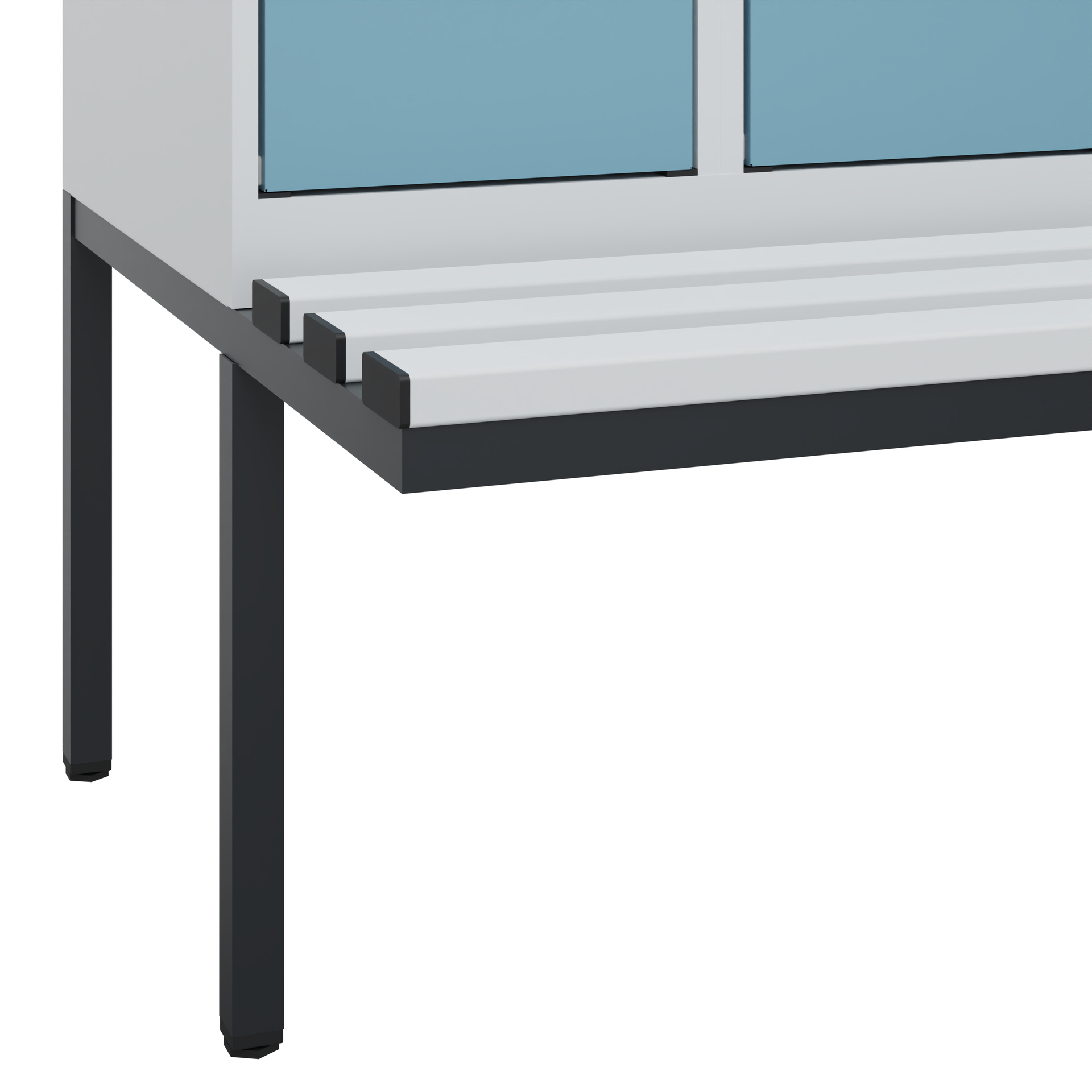 C+P Spind Evolo PLUS, Bank, 1 Abteil, 1950x300x815