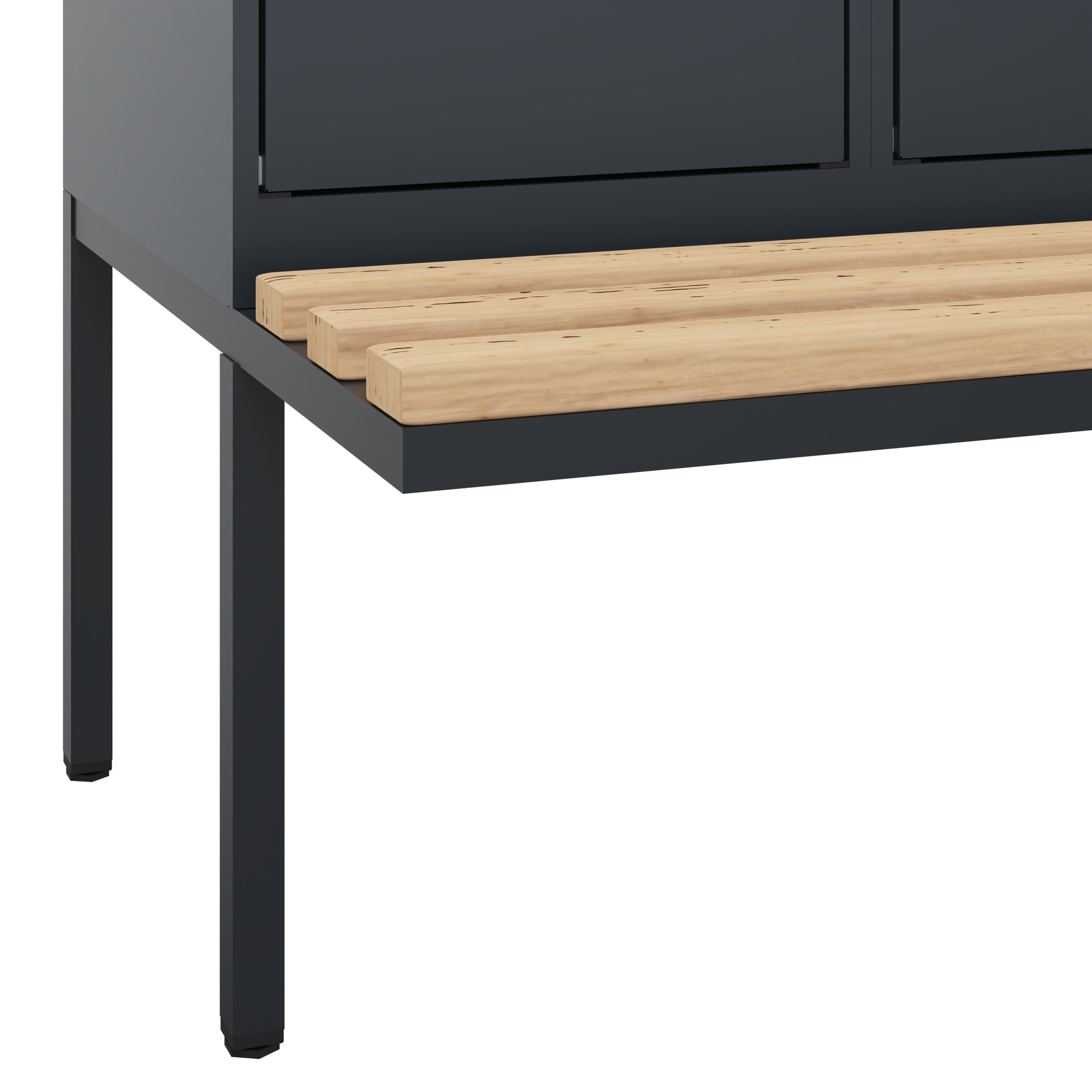 C+P Spind Evolo PLUS, Bank, 3 Abteile, 2120x1200x8