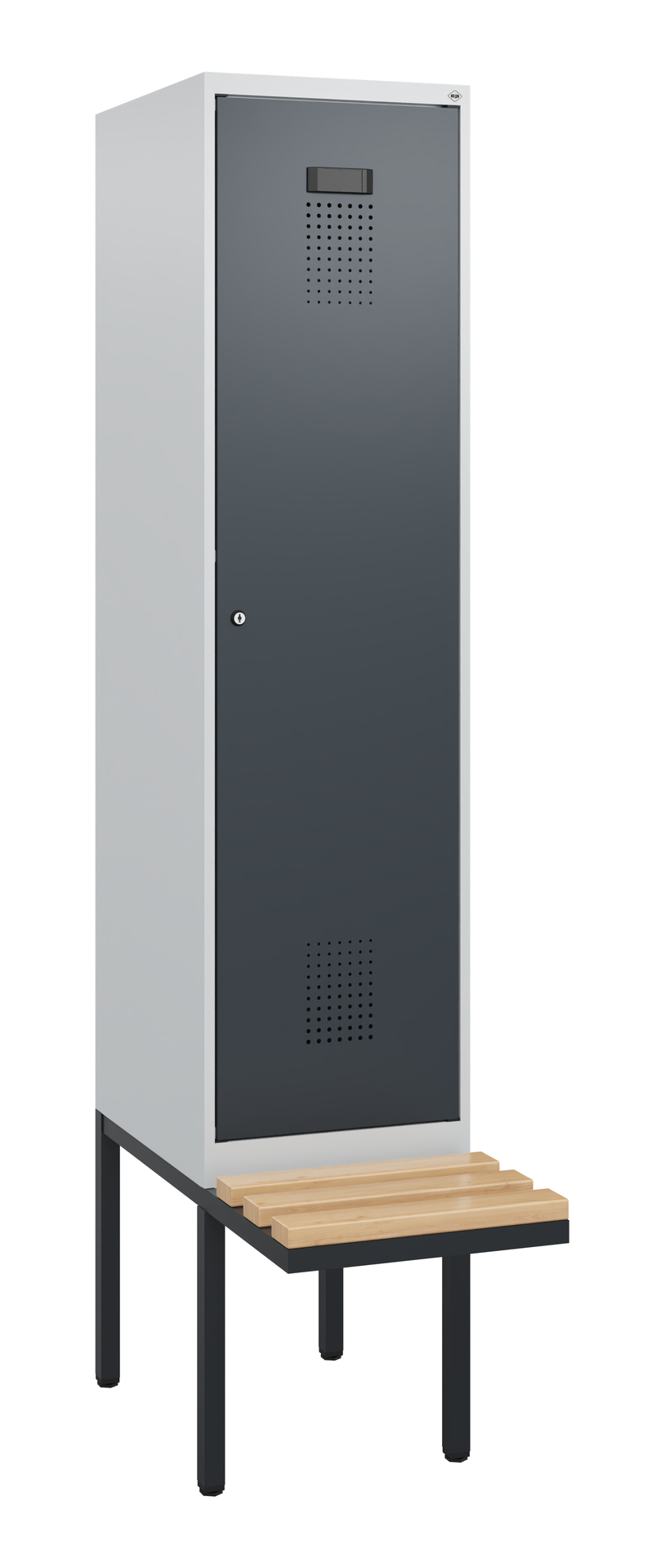 C+P Spind Evolo PLUS, Bank, 1 Abteil, 1950x400x815