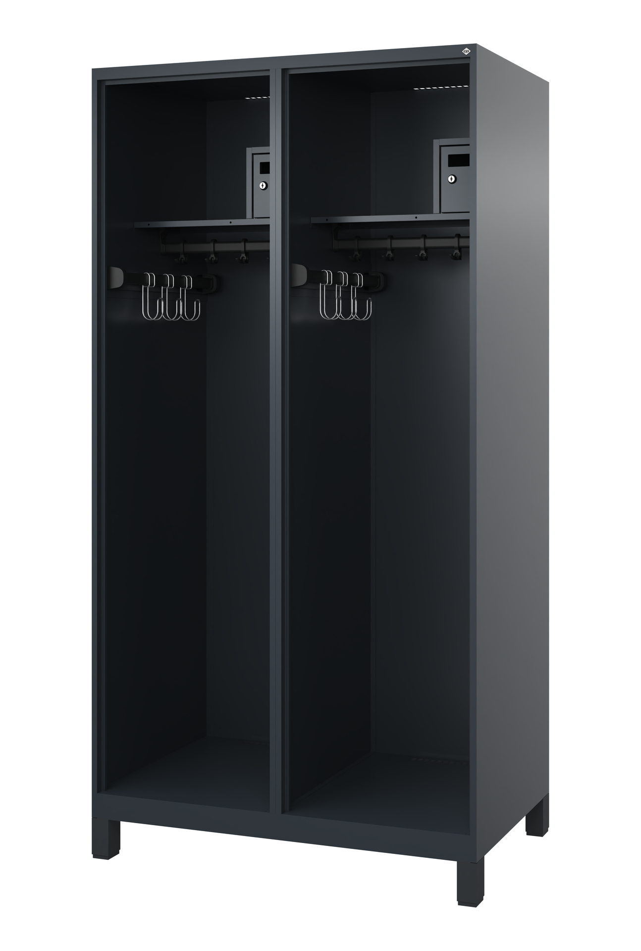 C+P Feuerwehrspind Flexo, 2 Abteile, 1850x1000x600