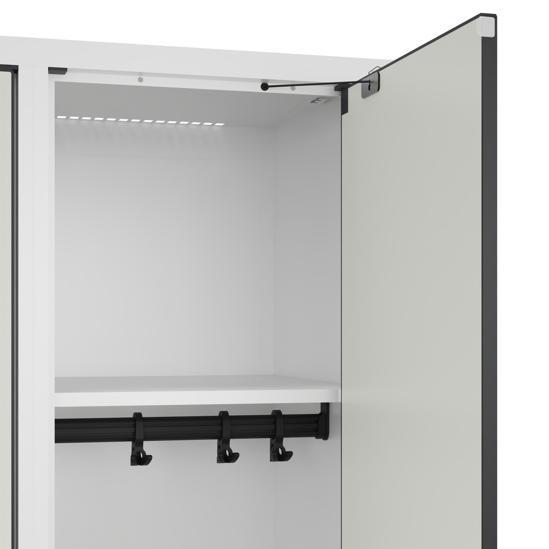 C+P Spind Evolo PLUS, Sockel, 1 Abteil, 1950x400x500mm