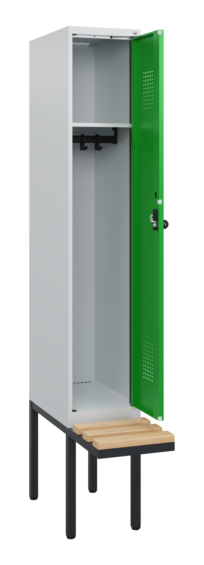 C+P Spind Evolo PLUS, Bank, 1 Abteil, 1950x300x815