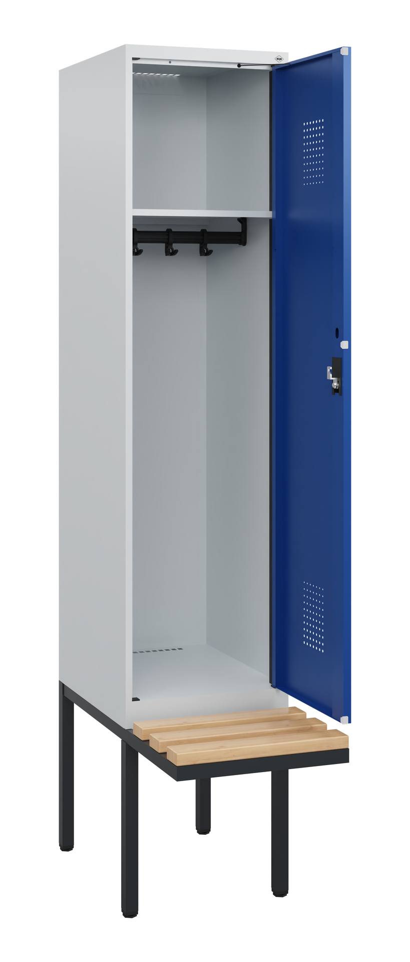 C+P Spind Evolo PLUS, Bank, 1 Abteil, 1950x400x815