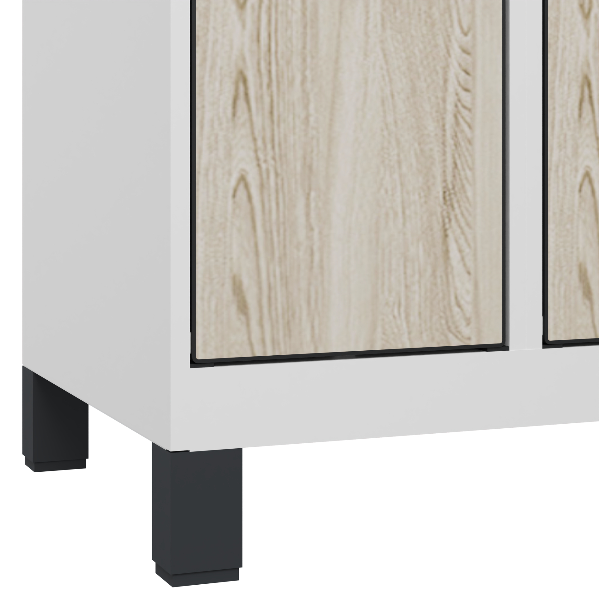 C+P Schlie�fachschrank Evolo PLUS, F��e, 6 F�cher, 1950x300x500mm