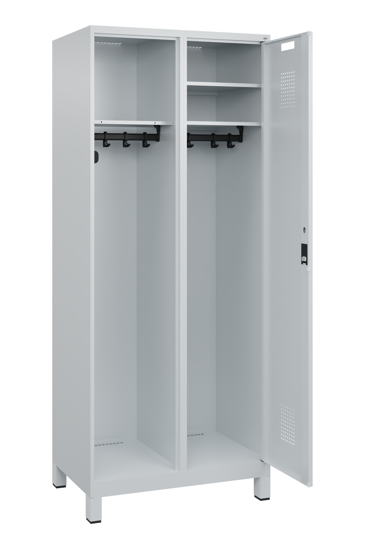 C+P Feuerwehrspind Kombi, 1 Abteil, 1850x800x500mm