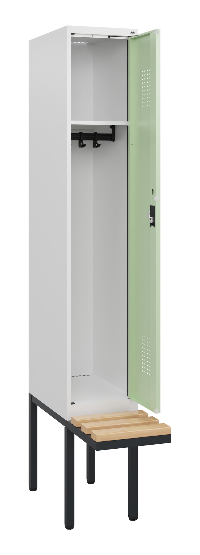 C+P Spind Evolo PLUS, Bank, 1 Abteil, 1950x300x815