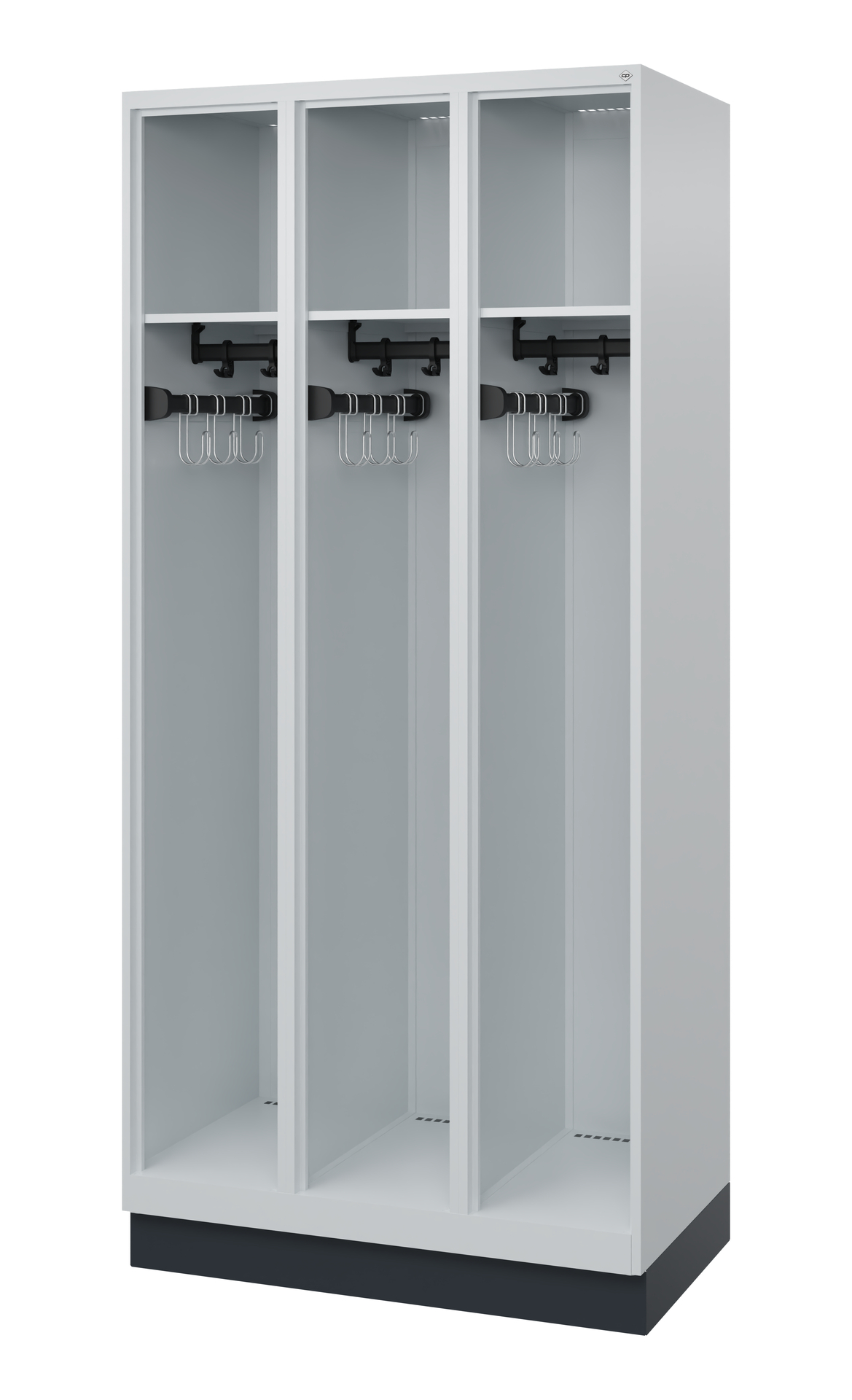 C+P Feuerwehrspind Expert, 3 Abteile, 1850x900x500