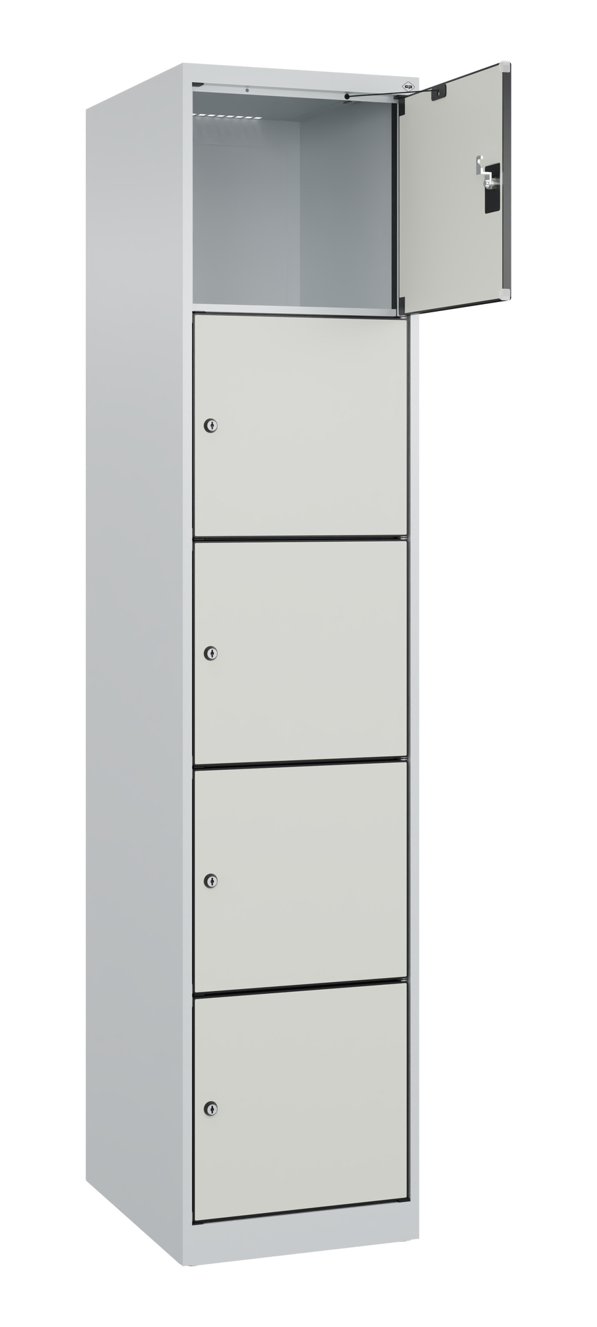 C+P Schlie�fachschrank Evolo PLUS, 5 F�cher, 1850x400x500mm