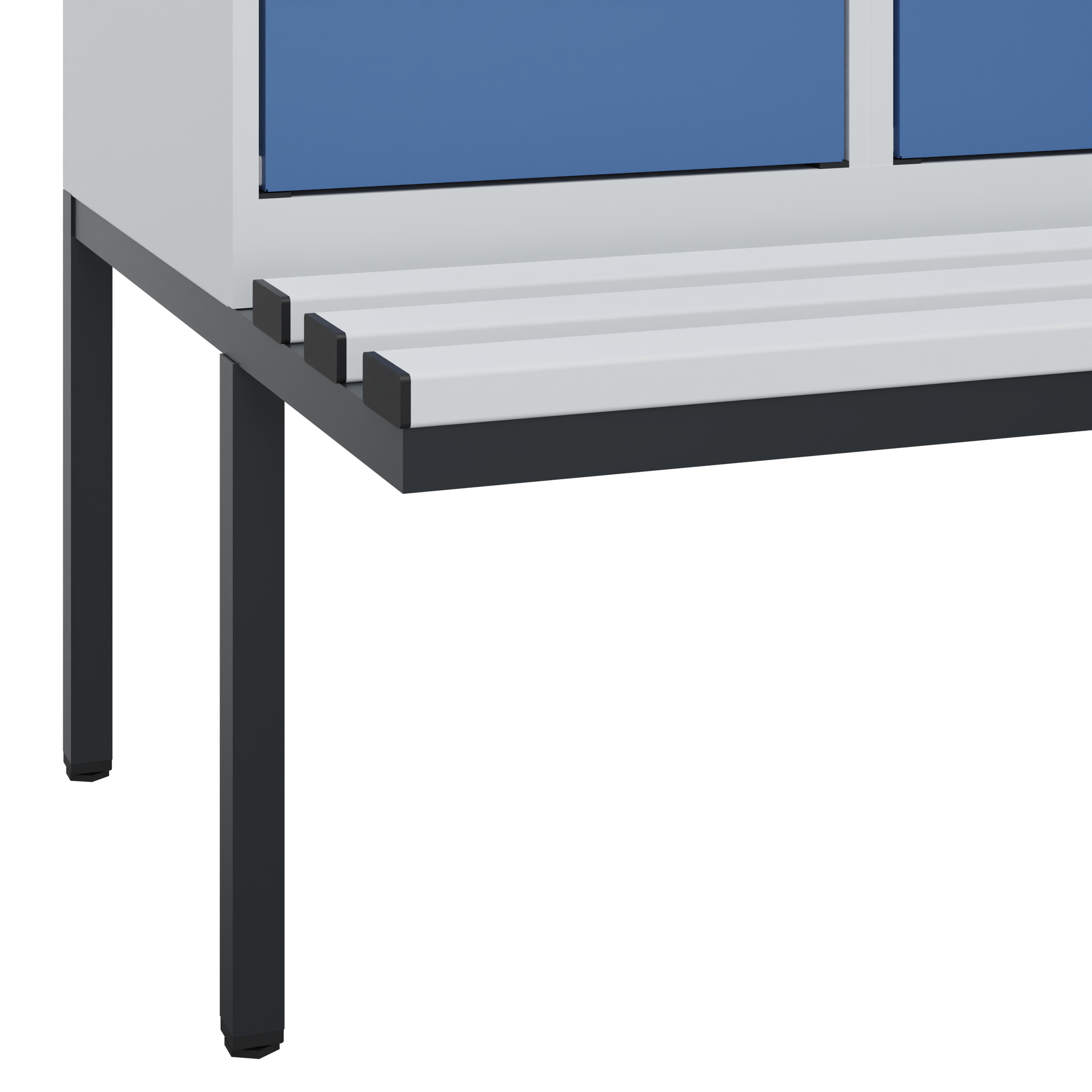 C+P Spind Evolo PLUS, Bank, 2 Abteile, 1950x800x81