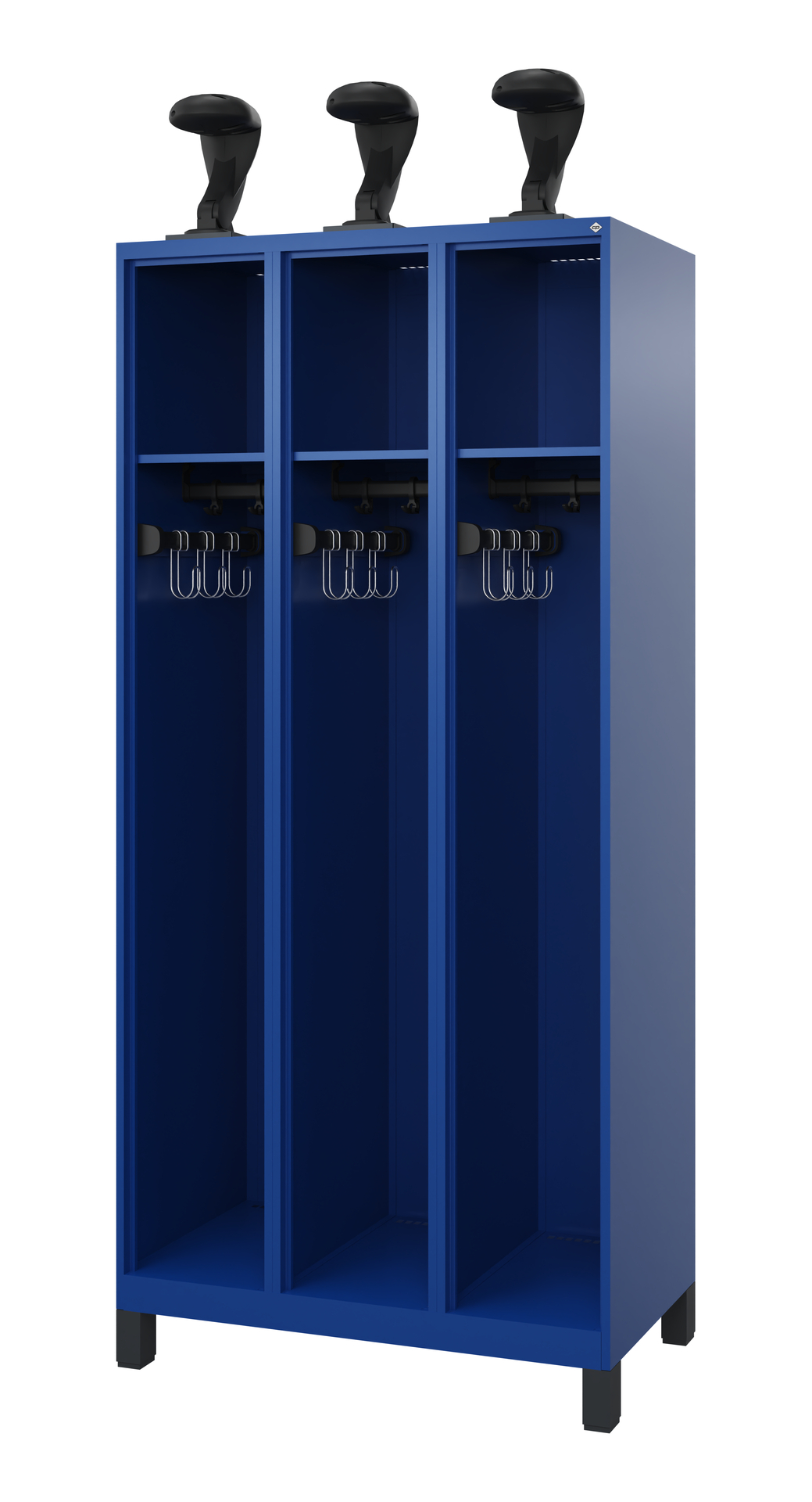 C+P Feuerwehrspind Expert, 3 Abteile, 1850x900x500