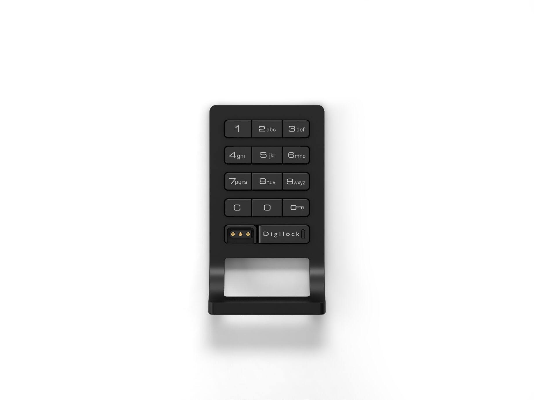 Elektronisches PIN-Code Schloss DIGILOCK Curve, Serie Evolo PLUS
