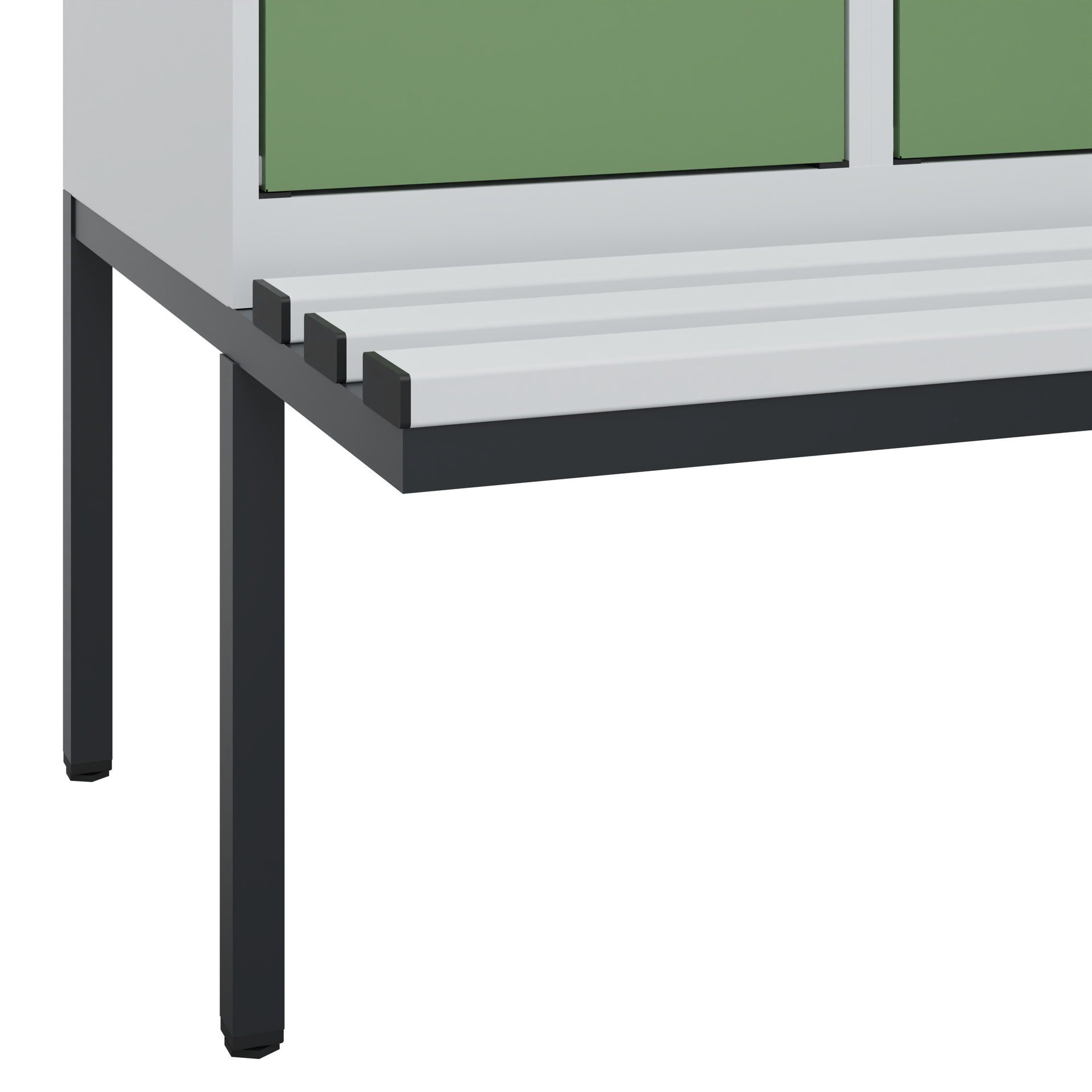 C+P Spind Evolo PLUS, Bank, 3 Abteile, 2120x1200x8