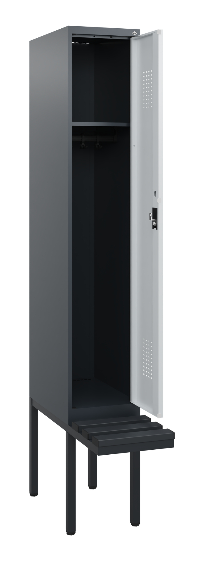 C+P Spind Evolo PLUS, Bank, 1 Abteil, 1950x300x815