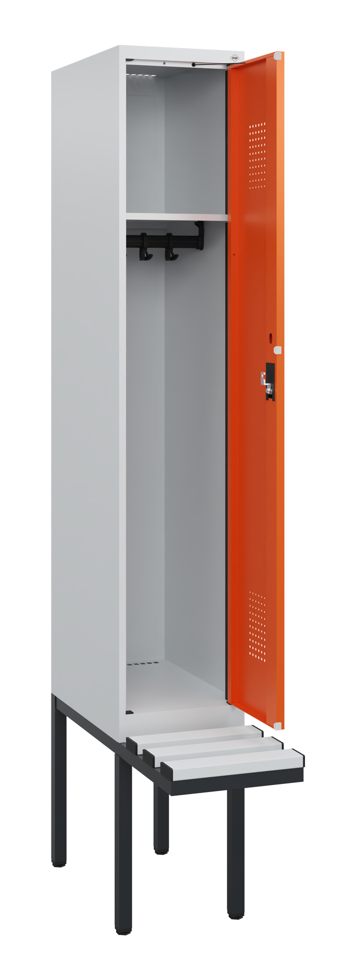 C+P Spind Evolo PLUS, Bank, 1 Abteil, 1950x300x815