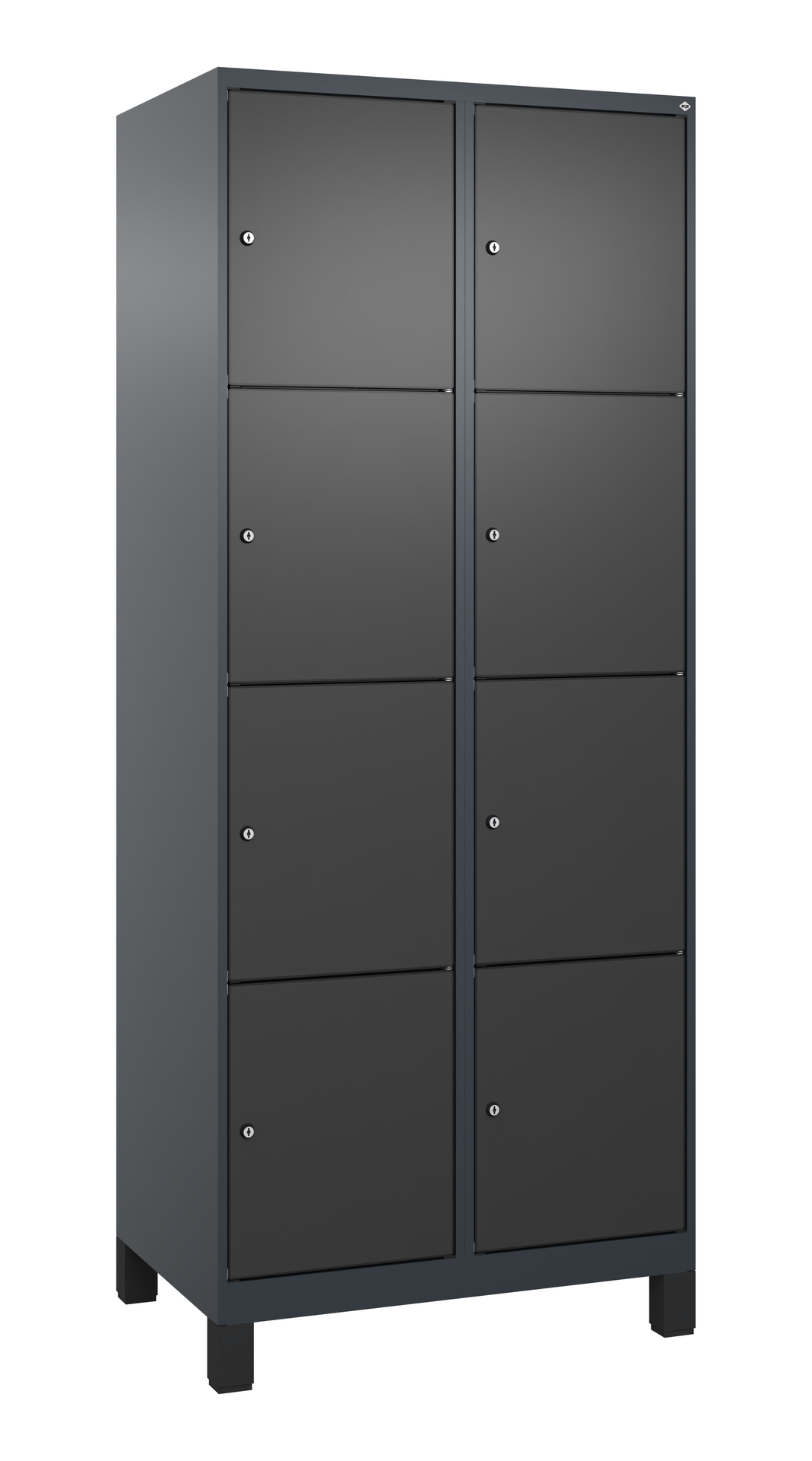 C+P Schlie�fachschrank Evolo PLUS, F��e, 8 F�cher, 1950x800x500mm