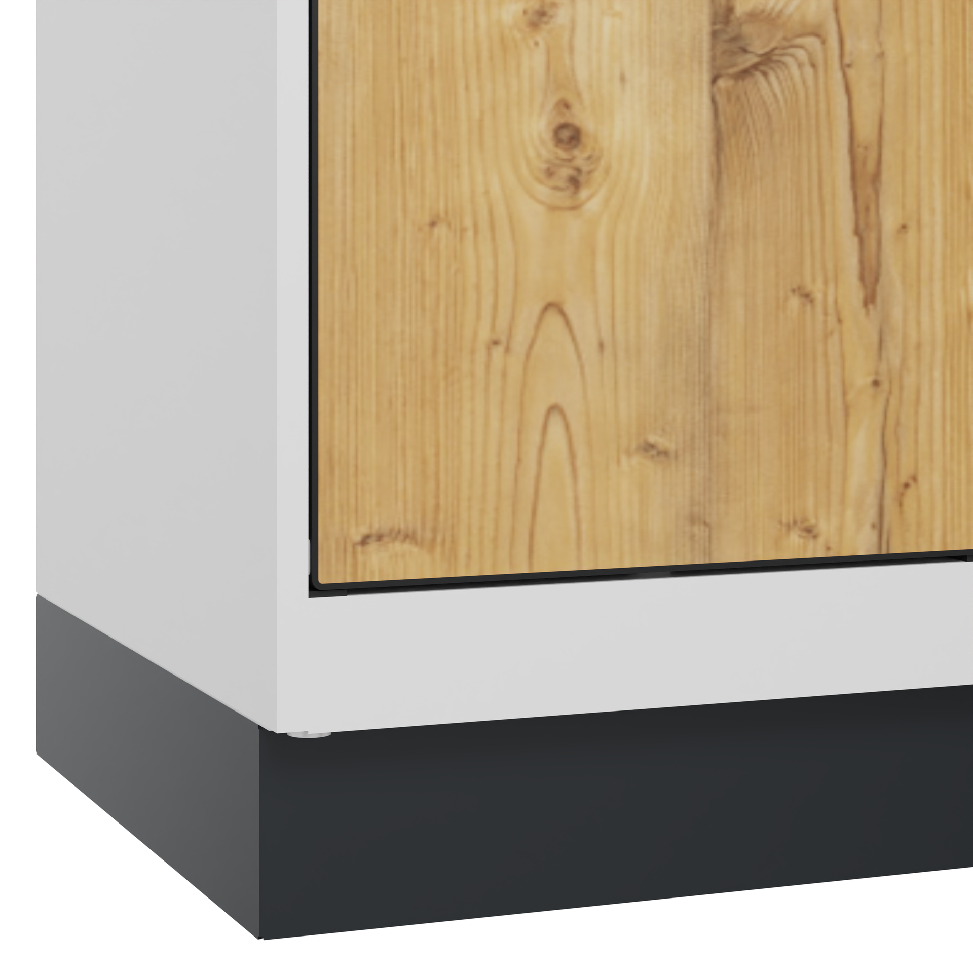 C+P Schlie�fachschrank Evolo PLUS, Sockel, 12 F�cher, 1950x1200x500mm