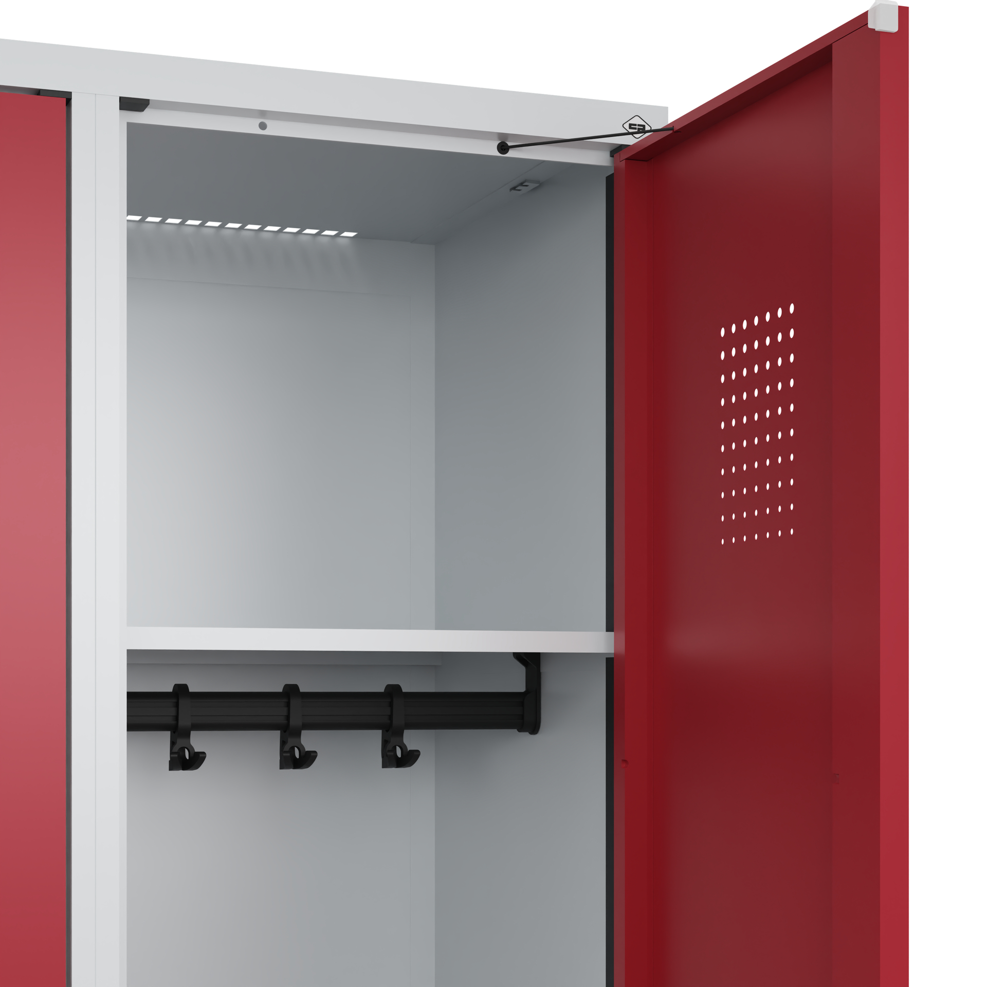 C+P Spind Evolo PLUS, Bank, 1 Abteil, 2120x400x815mm
