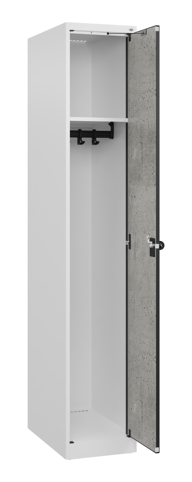 C+P Spind Evolo PLUS, 1 Abteil, 1530x300x500mm C+P Spind Evolo PLUS, 1 Abteil, 1530x300x500mm