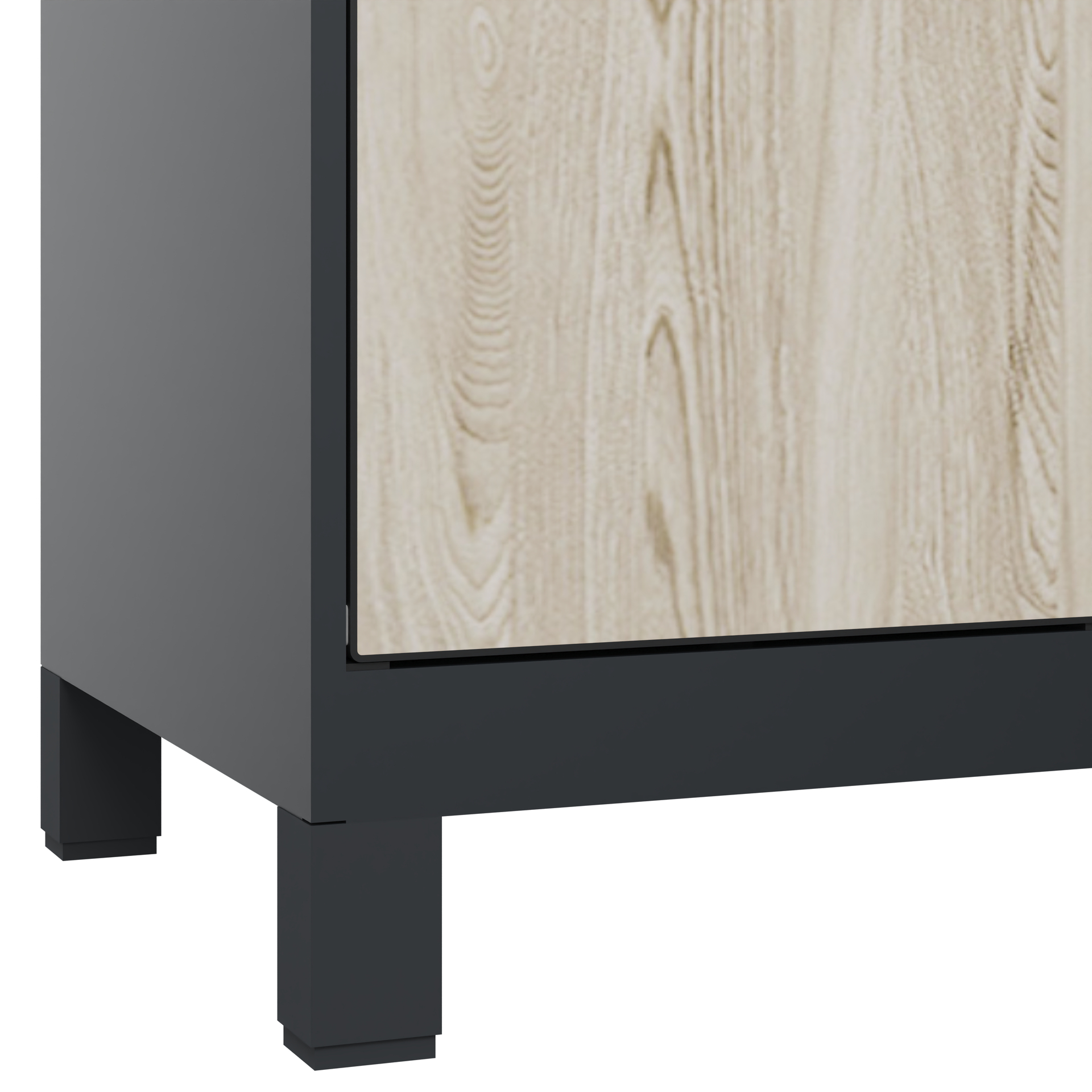 C+P Schlie�fachschrank Evolo PLUS, F��e, 3 F�cher, 1950x400x500mm
