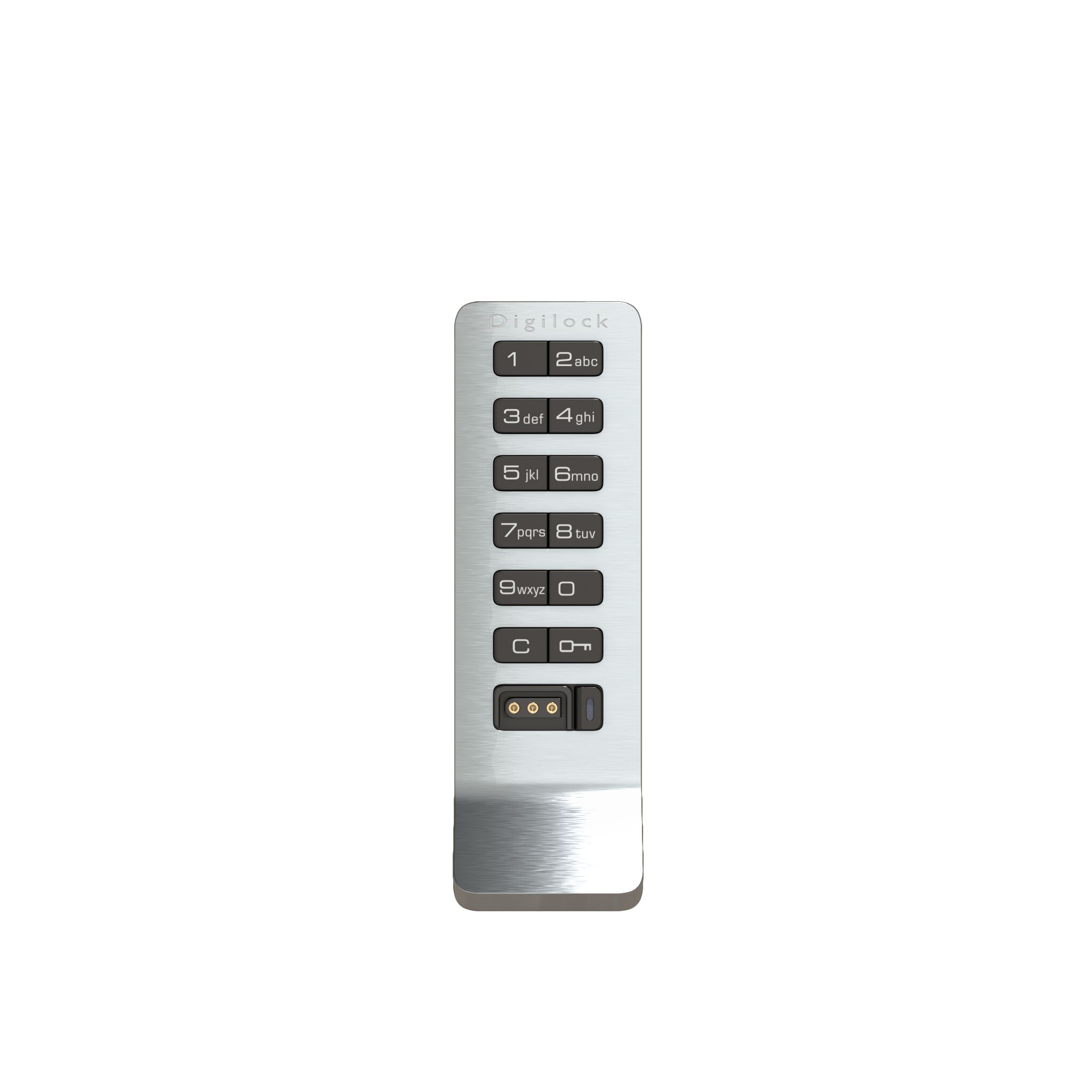 Elektronisches PIN-Code Schloss DIGILOCK Aspire schmal, Serie Evolo PLUS