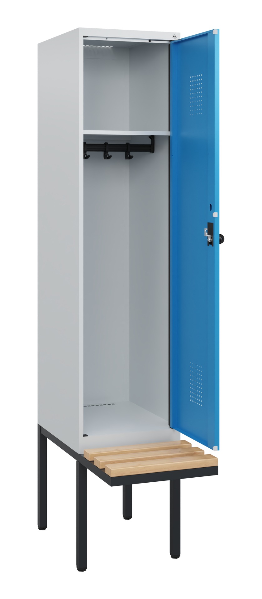 C+P Spind Evolo PLUS, Bank, 1 Abteil, 1950x400x815