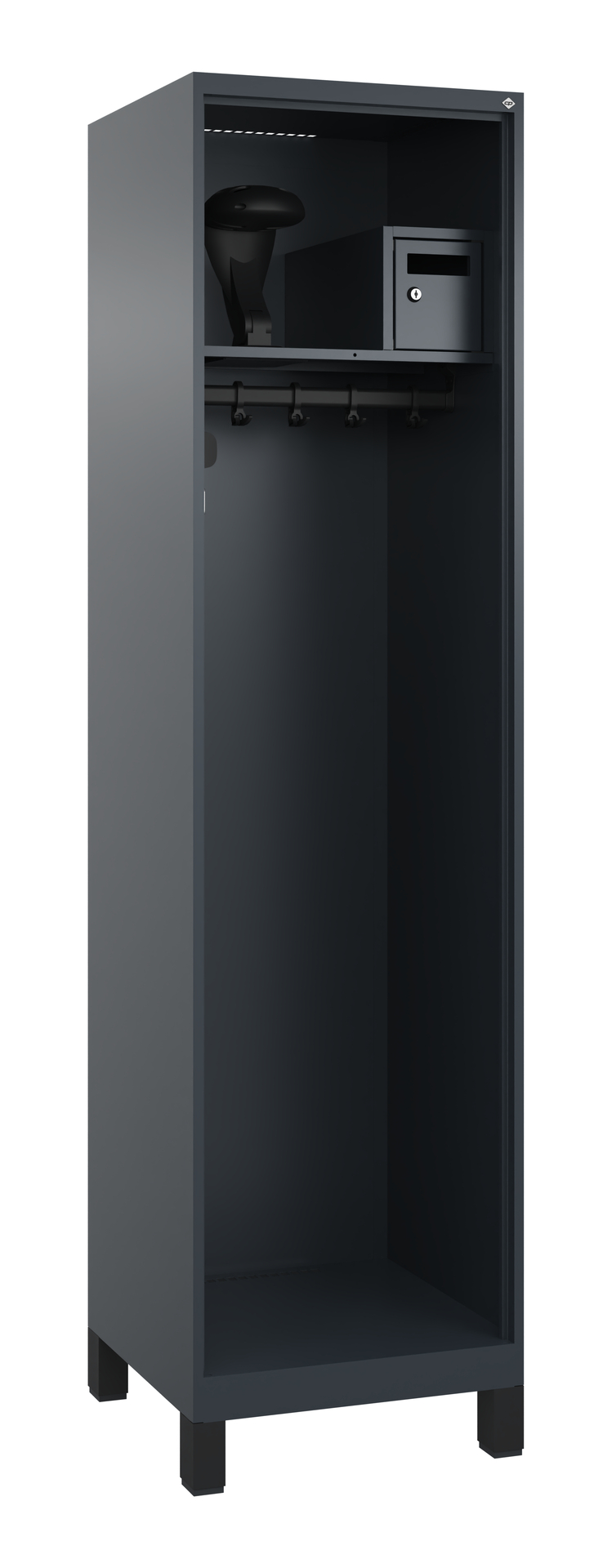 C+P Feuerwehrspind Flexo, 1 Abteil, 1850x500x500mm