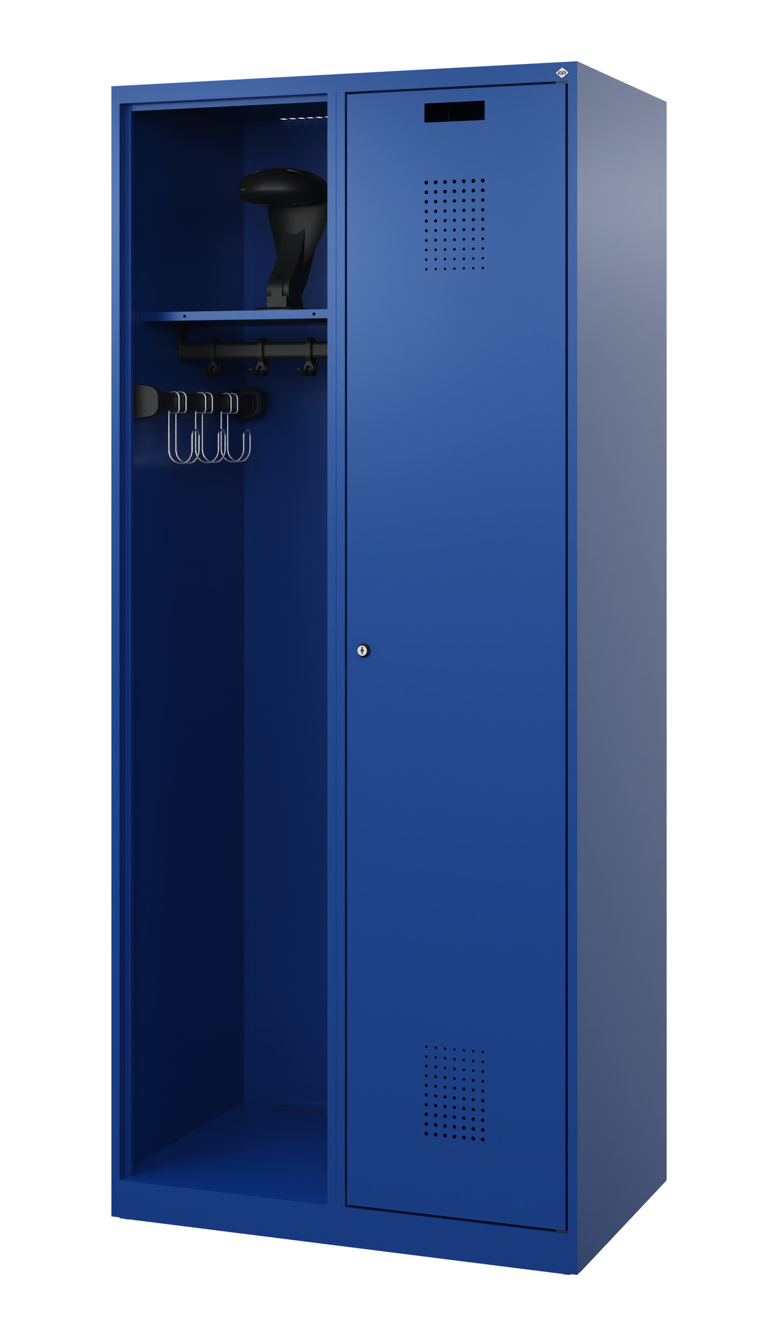 C+P Feuerwehrspind Kombi, 1 Abteil, 1850x800x500mm