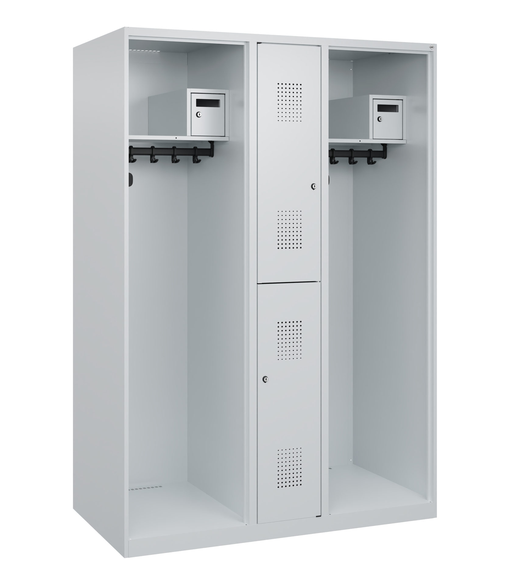 C+P Feuerwehrspind Maxi, 2 Fächer, 1850x1300x600mm