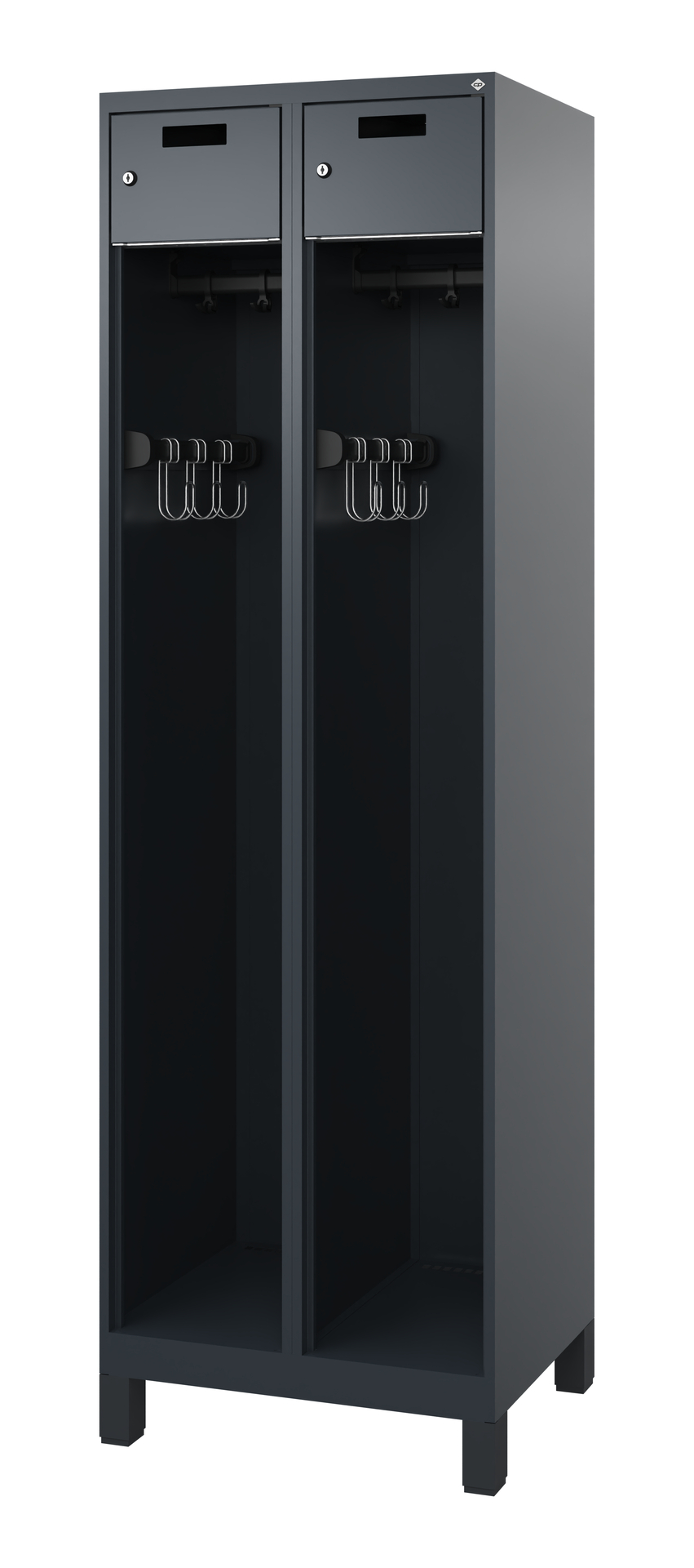 C+P Feuerwehrspind Praktus, 2 Abteile, 1850x600x50