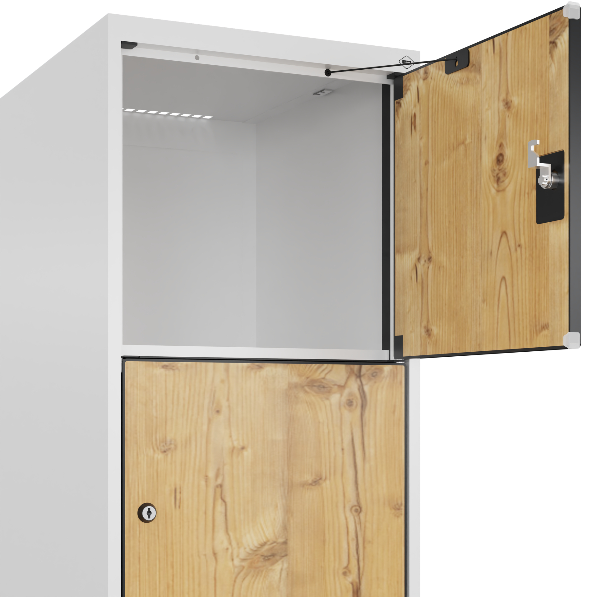 C+P Schlie�fachschrank Evolo PLUS, 5 F�cher, 1850x400x500mm