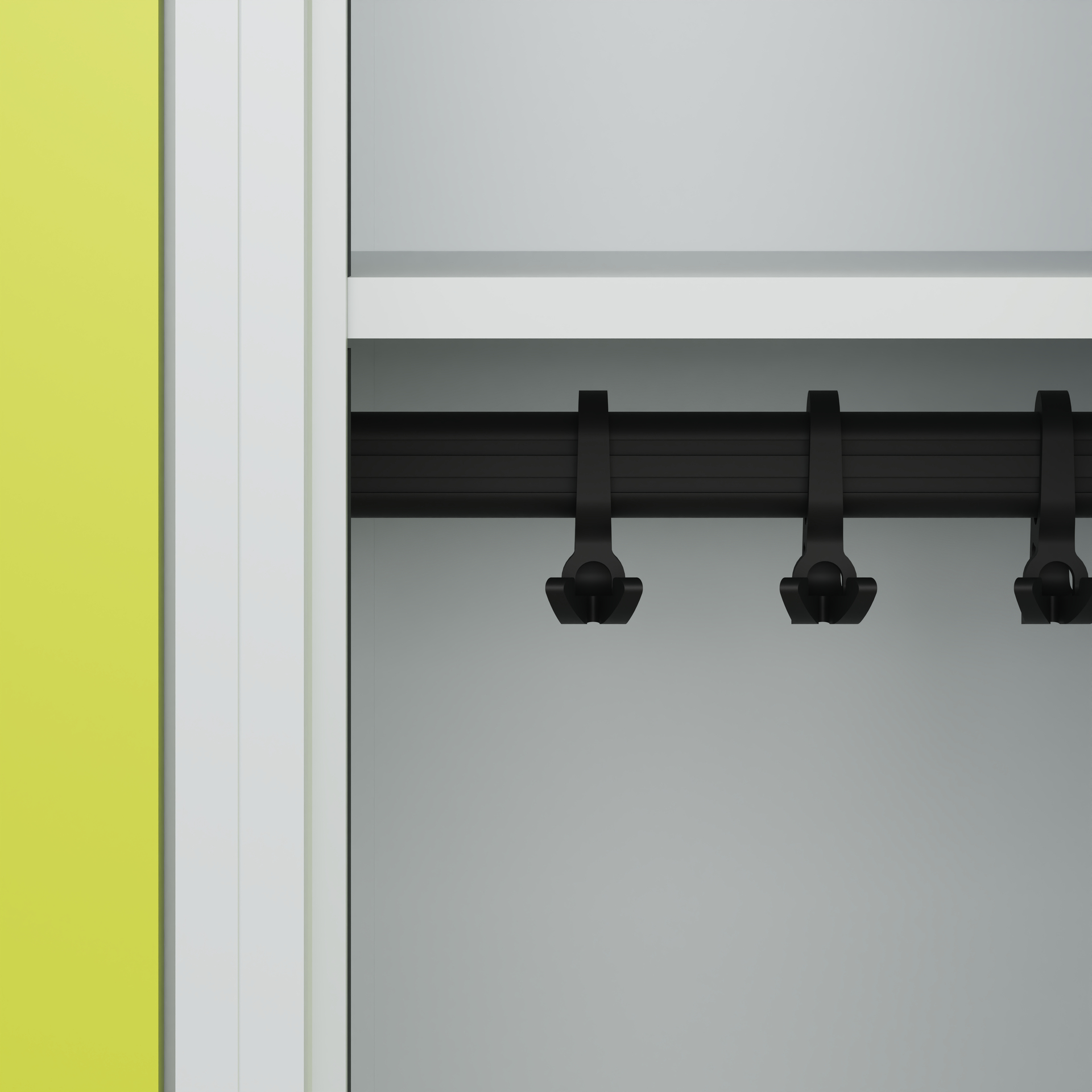 C+P Spind Evolo PLUS, Bank, 2 Abteil, 2120x600x815