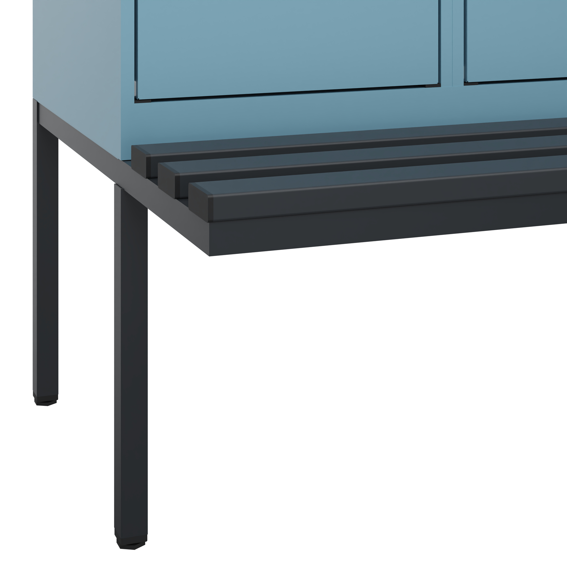 C+P Spind Evolo PLUS, Bank, 2 Abteile, 1950x800x81
