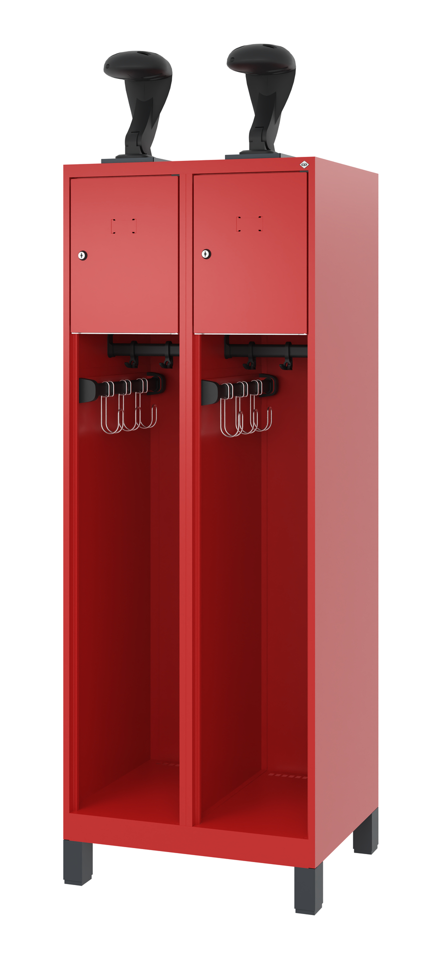 C+P Feuerwehrspind YOUNGSTER, 2 Abteile, H1530B300