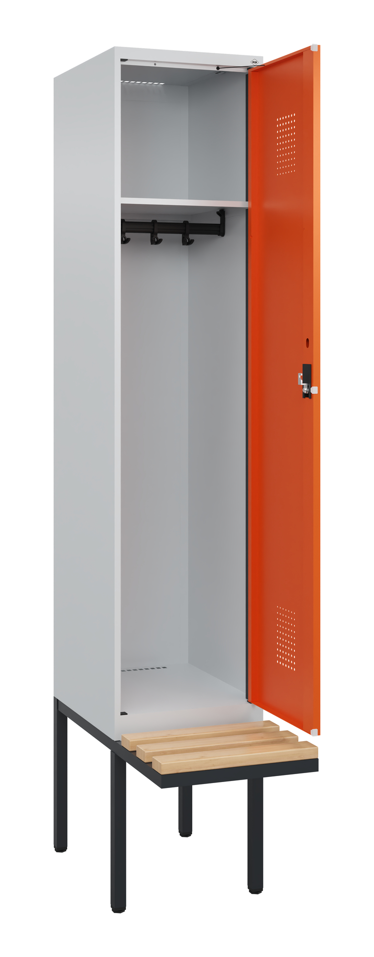 C+P Spind Evolo PLUS, Bank, 1 Abteile, 2120x400x81