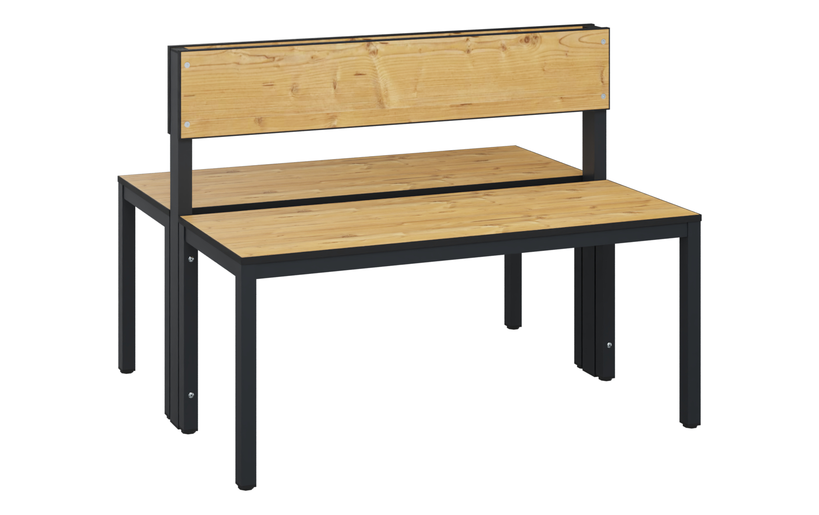 C+P Sitzbank Solid HPL, 774x1000x770mm, 7021/VK039