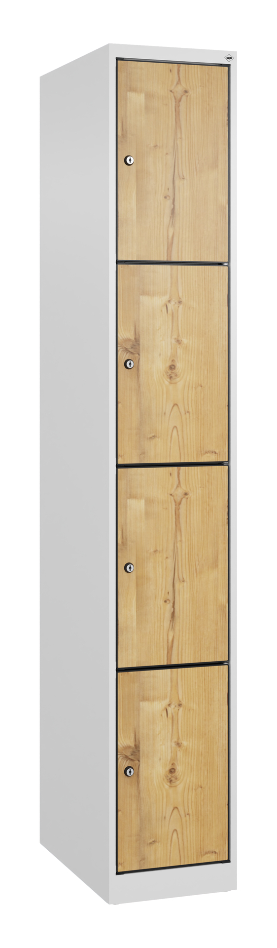 C+P Schlie�fachschrank Evolo PLUS, 4 F�cher, 1850x300x500mm