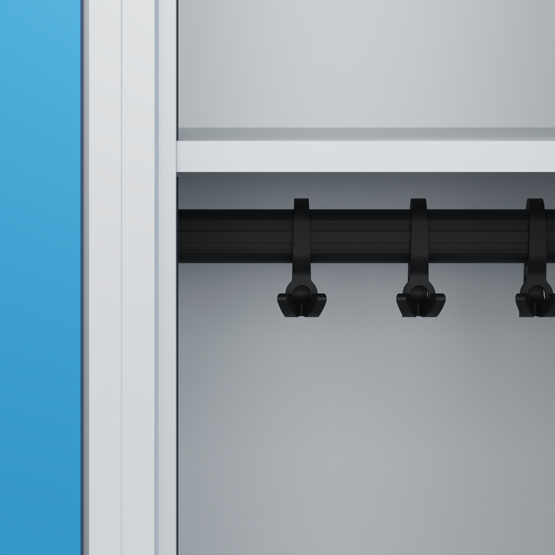 C+P Spind Evolo PLUS, Bank, 2 Abteile, 1950x800x81