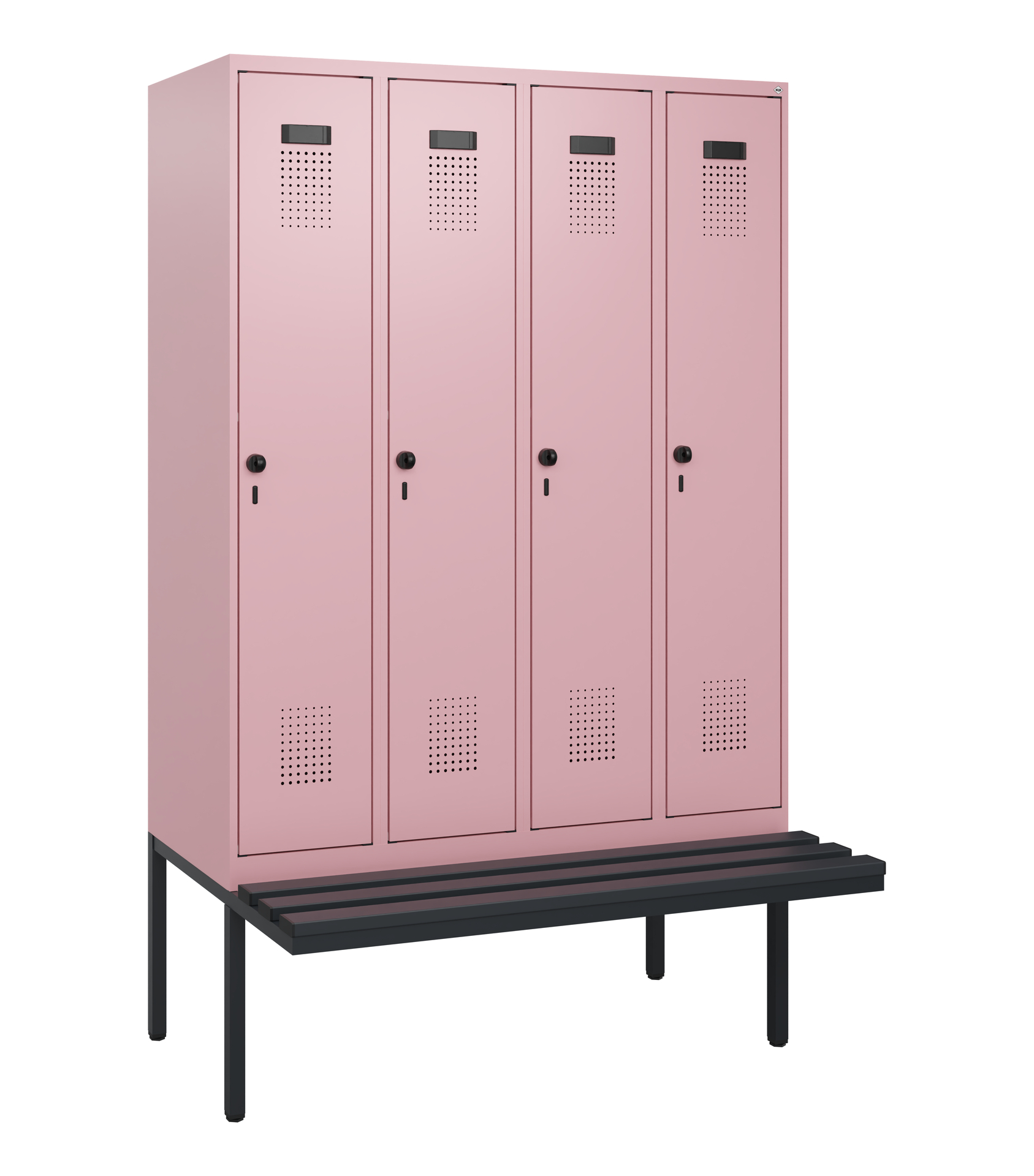 C+P Spind Evolo PLUS, Bank, 4 Abteile, 1950x1200x8