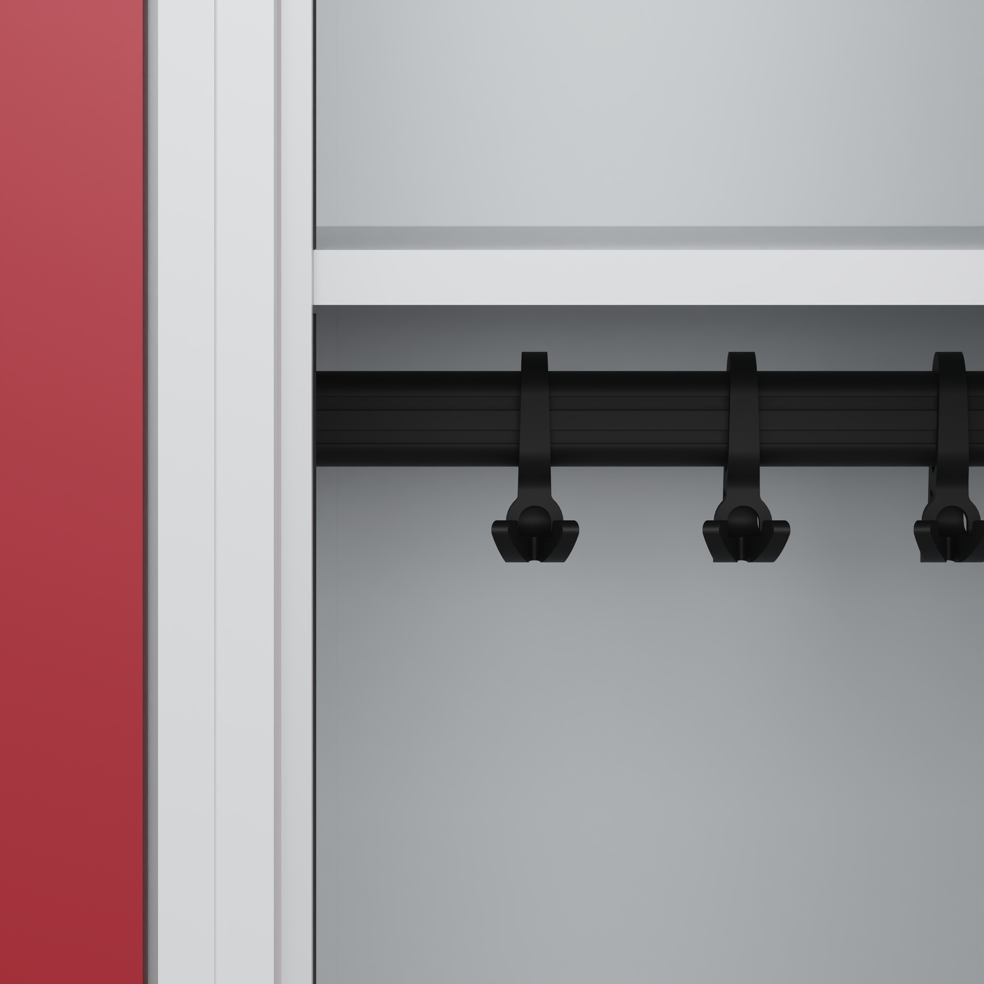 C+P Spind Evolo PLUS, Bank, 2 Abteil, 2120x600x815