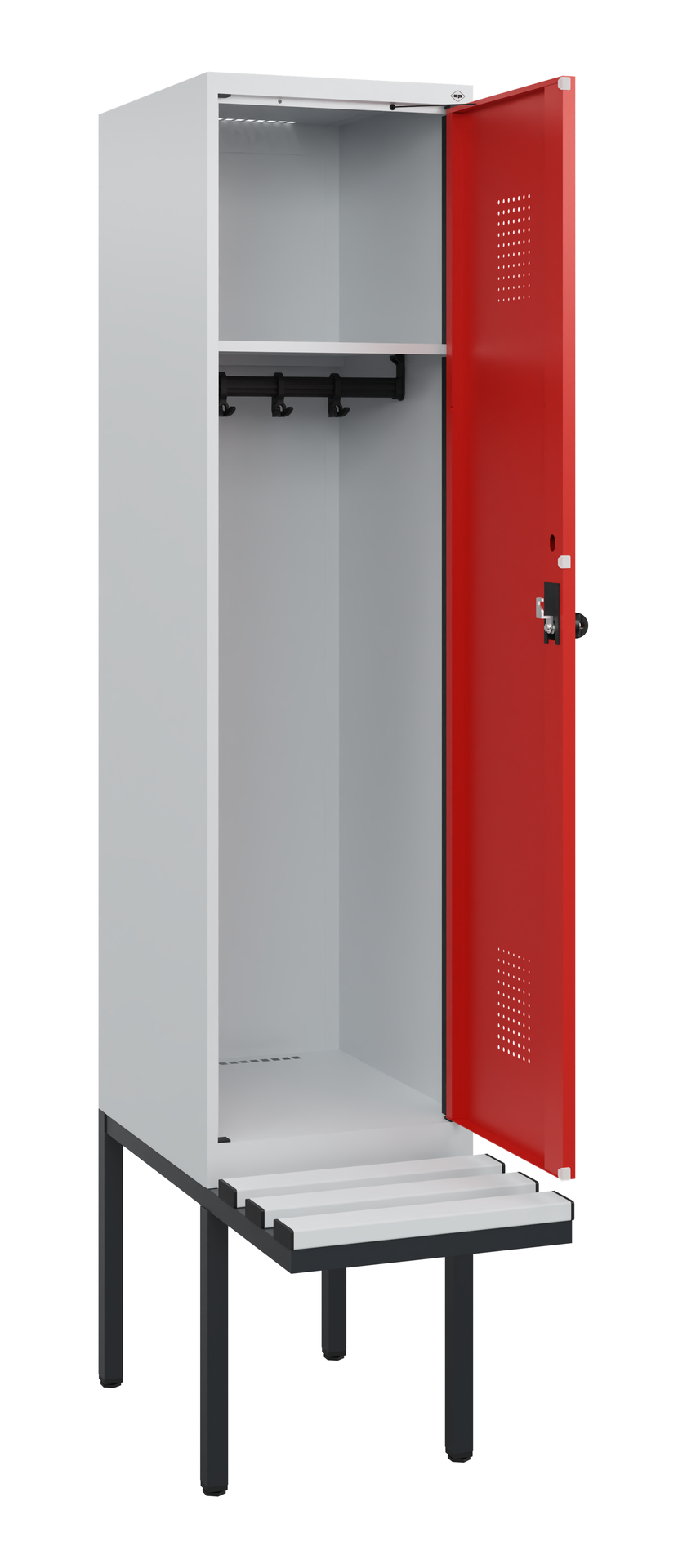 C+P Spind Evolo PLUS, Bank, 1 Abteil, 1950x400x815