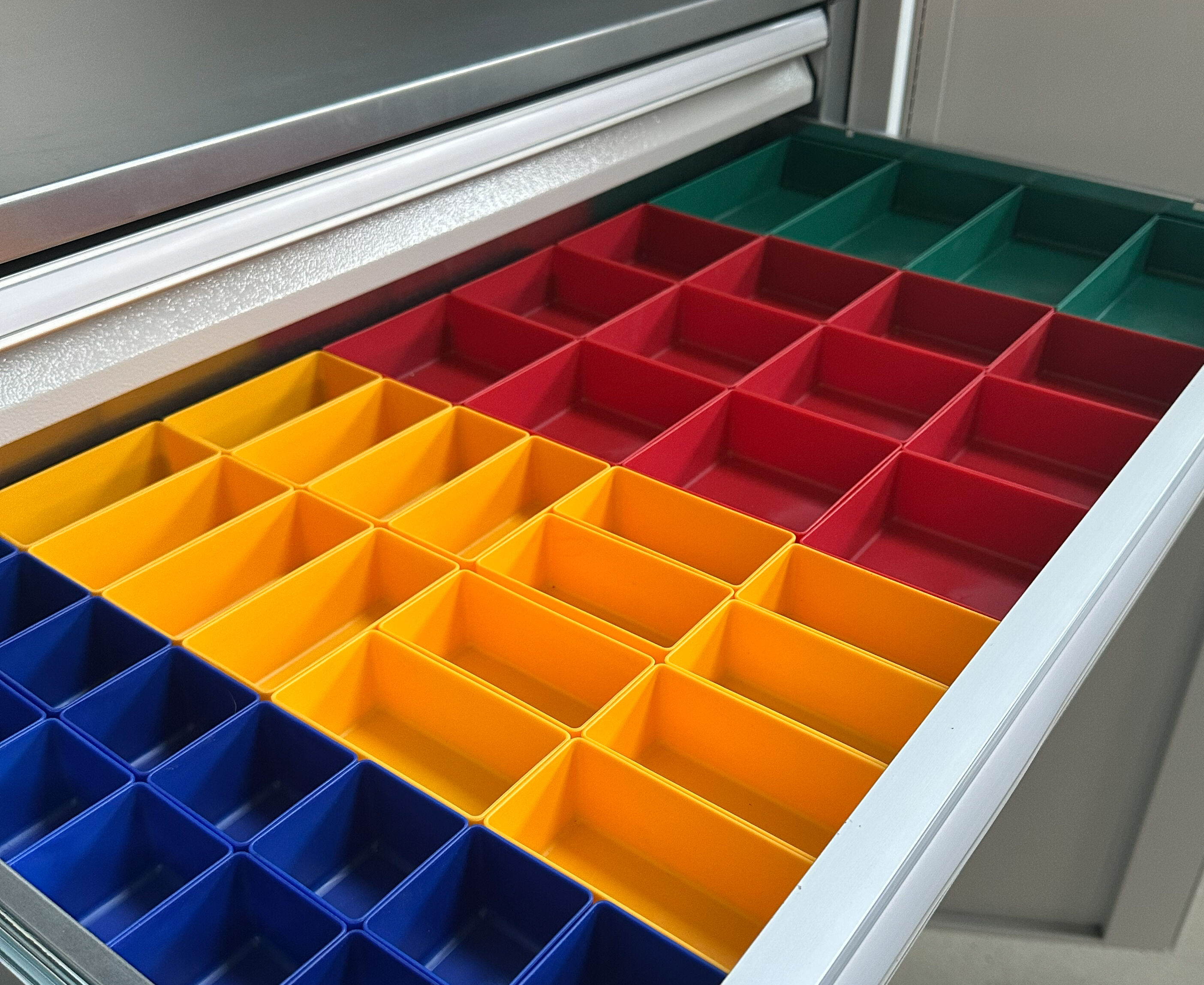 C+P Kleinteilkasten-Set, 54x995x418mm