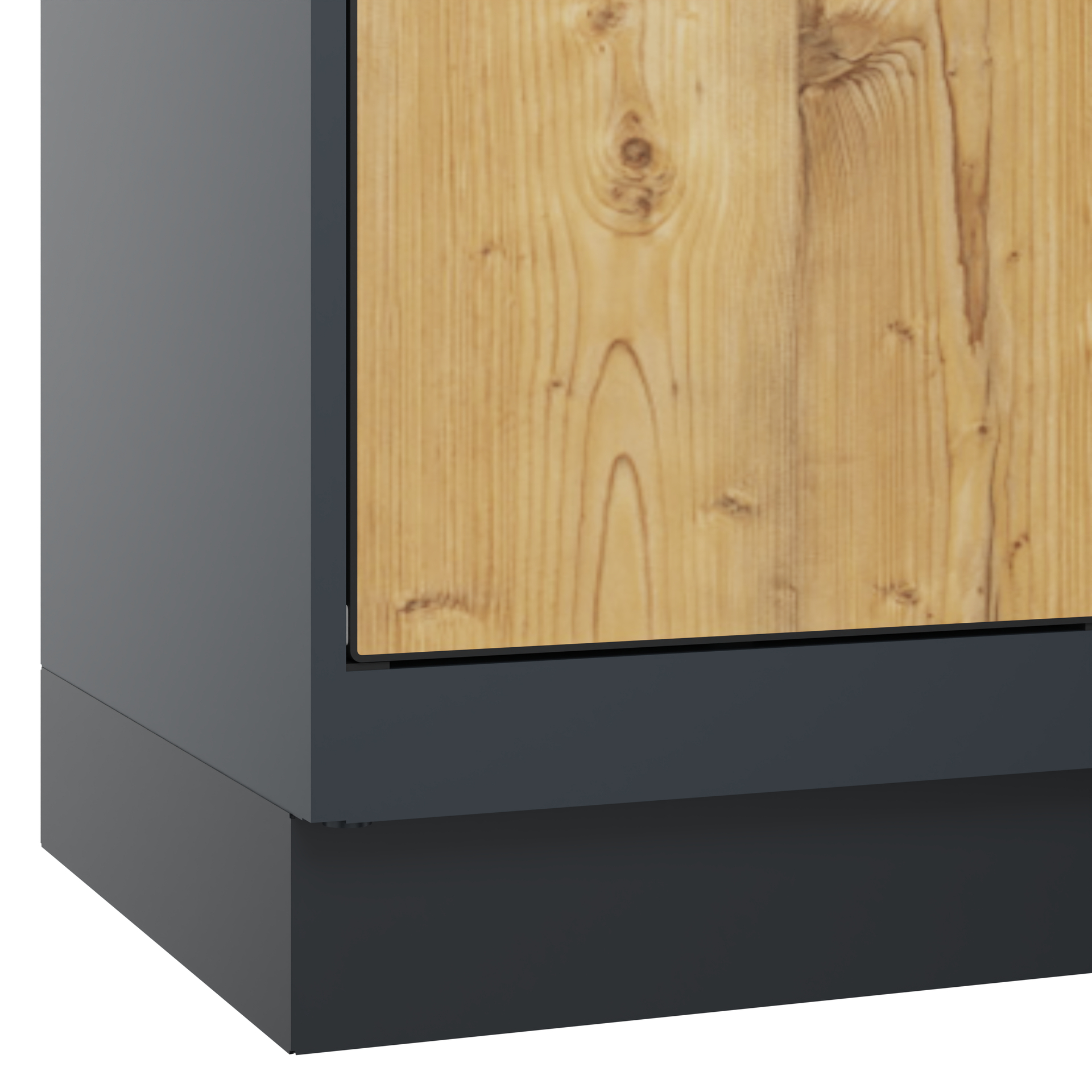 C+P Schlie�fachschrank Evolo PLUS, Sockel, 6 F�cher, 1950x400x500mm