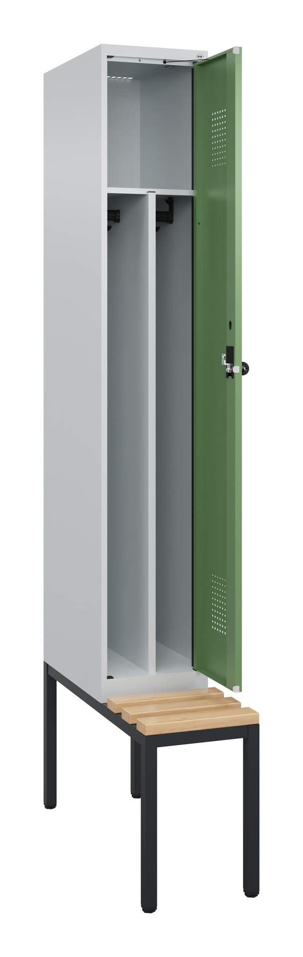 C+P Spind Evolo PLUS, Bank, 1 Abteil, 2120x300x815