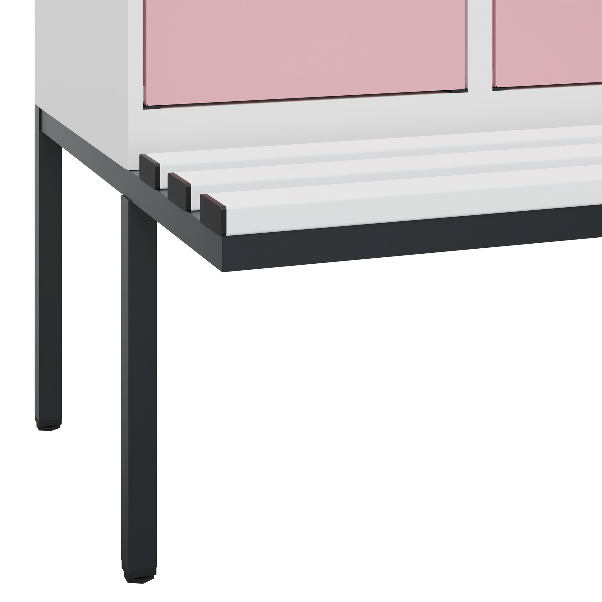 C+P Spind Evolo PLUS, Bank, 2 Abteile, 1950x800x81